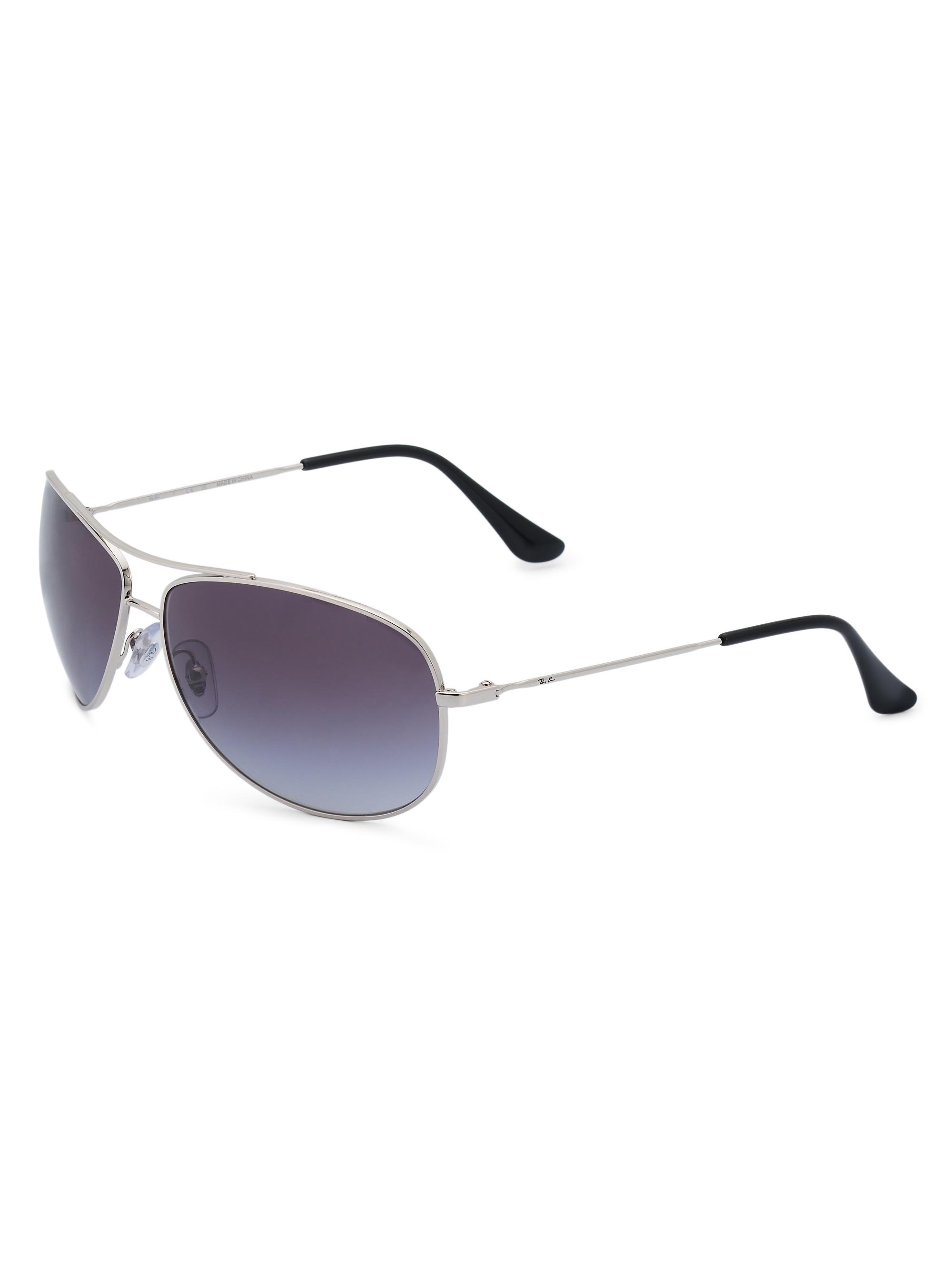 Ray-Ban Women's RB3293 Wrap Aviator Sunglasses - Gradient Smoke