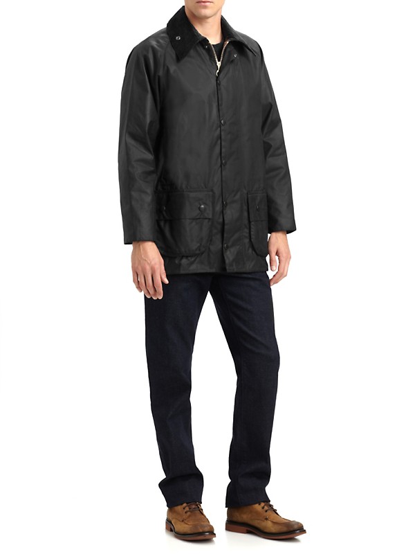 Shop Barbour Barbour Bristol Wax Jacket | Saks Fifth Avenue Shop Barbour Barbour Bristol Wax Jacket | Saks Fifth Avenue
