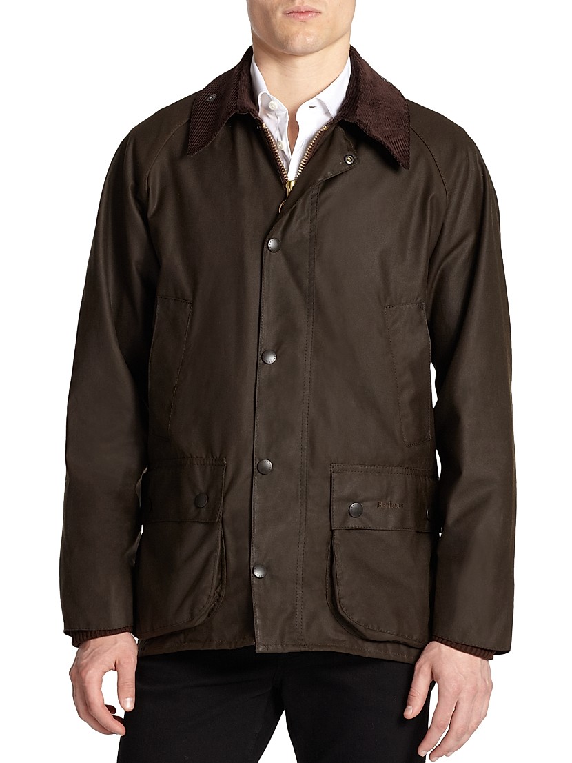 Shop Barbour Barbour Bristol Wax Jacket | Saks Fifth Avenue Shop Barbour Barbour Bristol Wax Jacket | Saks Fifth Avenue