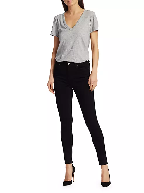 The Saks For Slim Jeans 7 All Fifth | Mankind Skinny Illusion High-Rise Shop Avenue