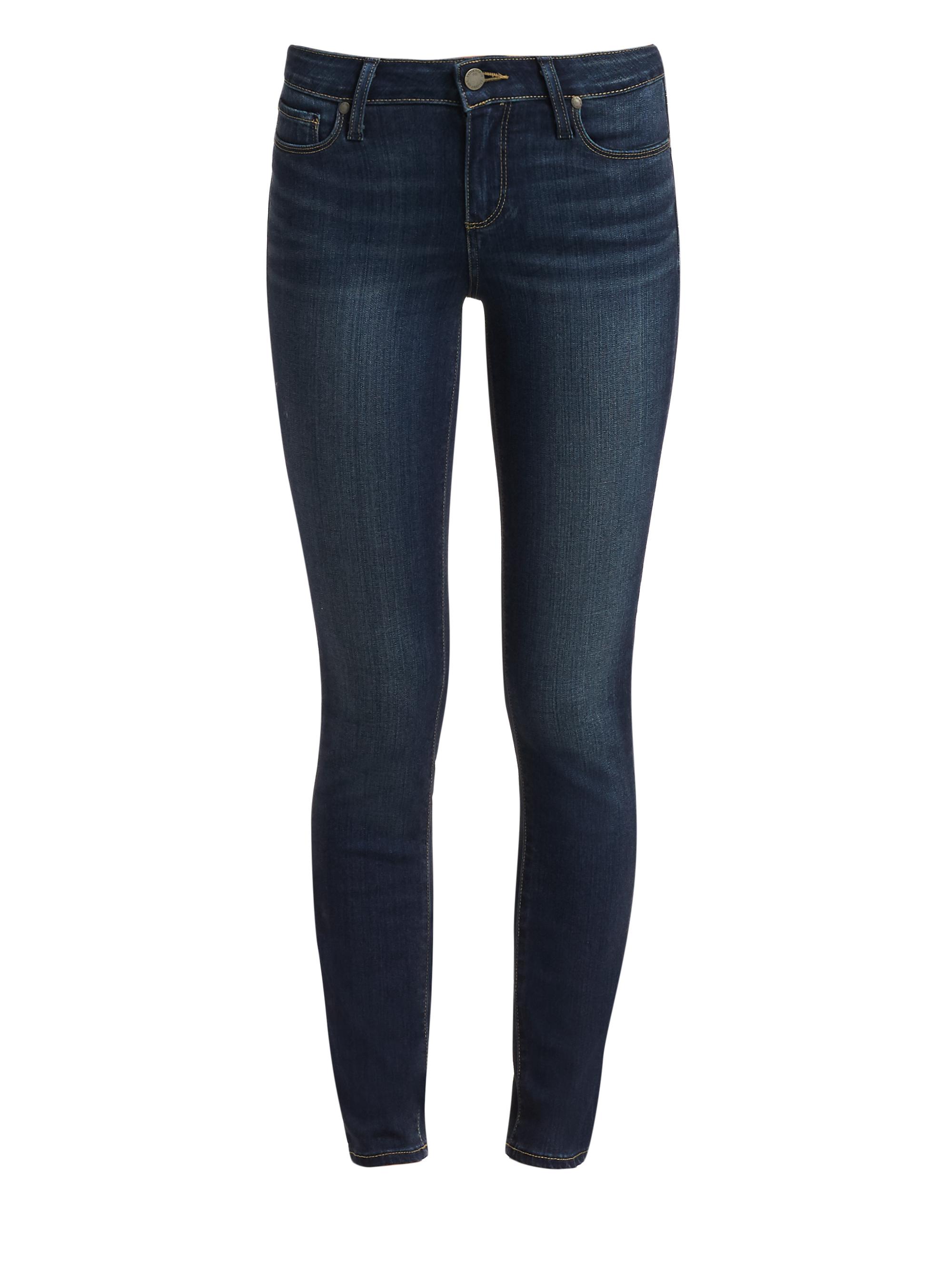 Paige Verdugo Transcend Mid-Rise Ankle Skinny Jeans Saks Fifth