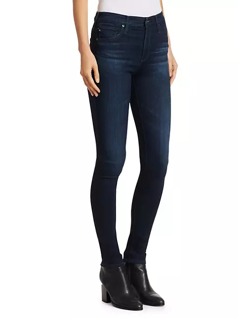 Shop AG Jeans Skinny | Stretch High-Rise Farah Jeans Saks Ankle Fifth Avenue