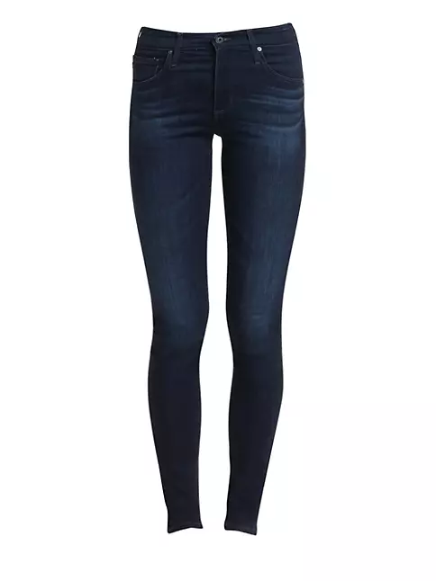 Shop AG Jeans Farah Stretch Ankle High-Rise Fifth Skinny Saks | Avenue Jeans