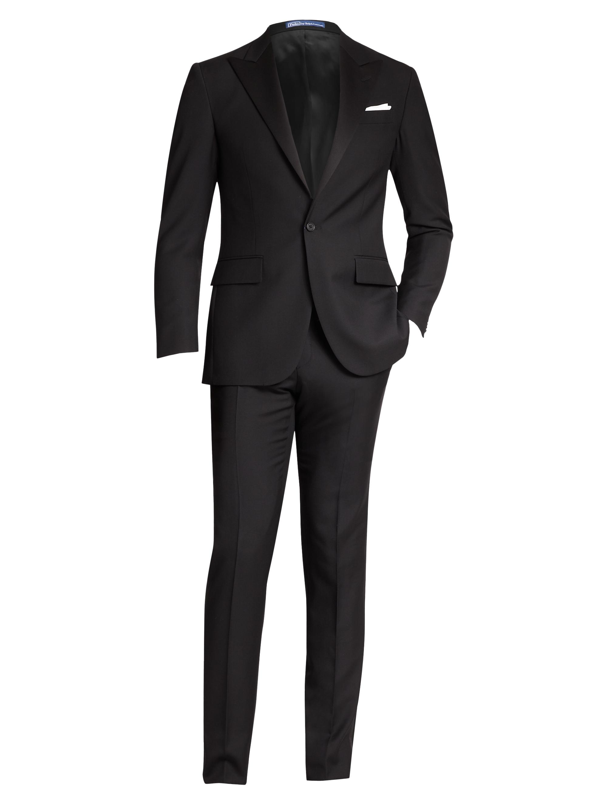 Ralph Lauren Purple Label Gregory Wool Barathea Peak Tuxedo | Saks