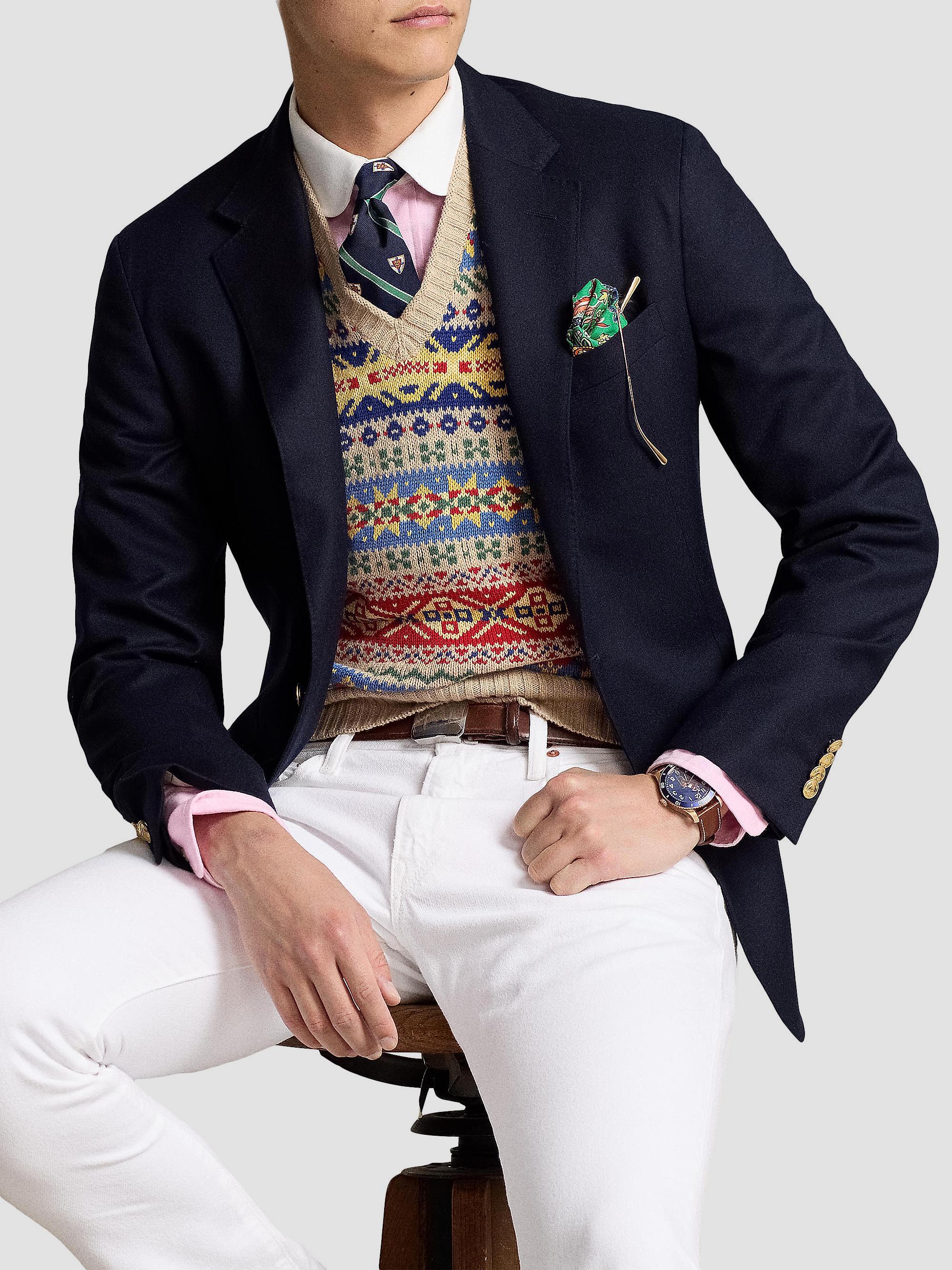 Polo Ralph Lauren The Iconic Doeskin Two-Button Blazer | Saks