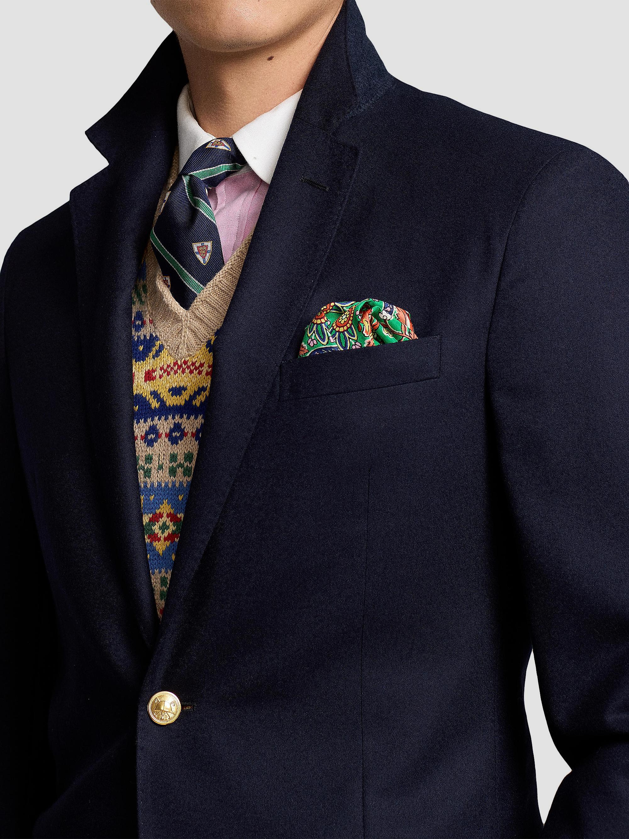 Polo Ralph Lauren The Iconic Doeskin Two-Button Blazer | Saks