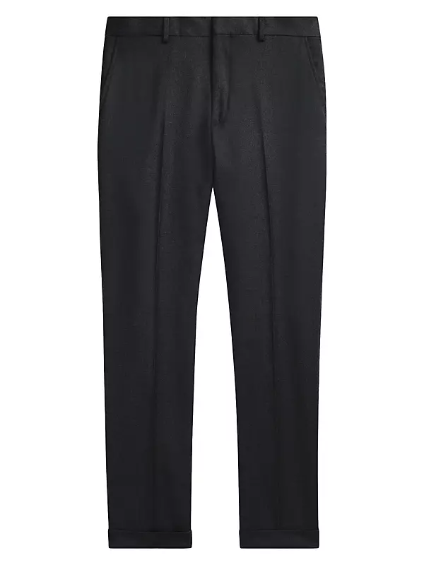 Shop Polo Ralph Lauren Wool Twill Slim-Fit Trousers | Saks Shop Polo Ralph Lauren Wool Twill Slim-Fit Trousers | Saks