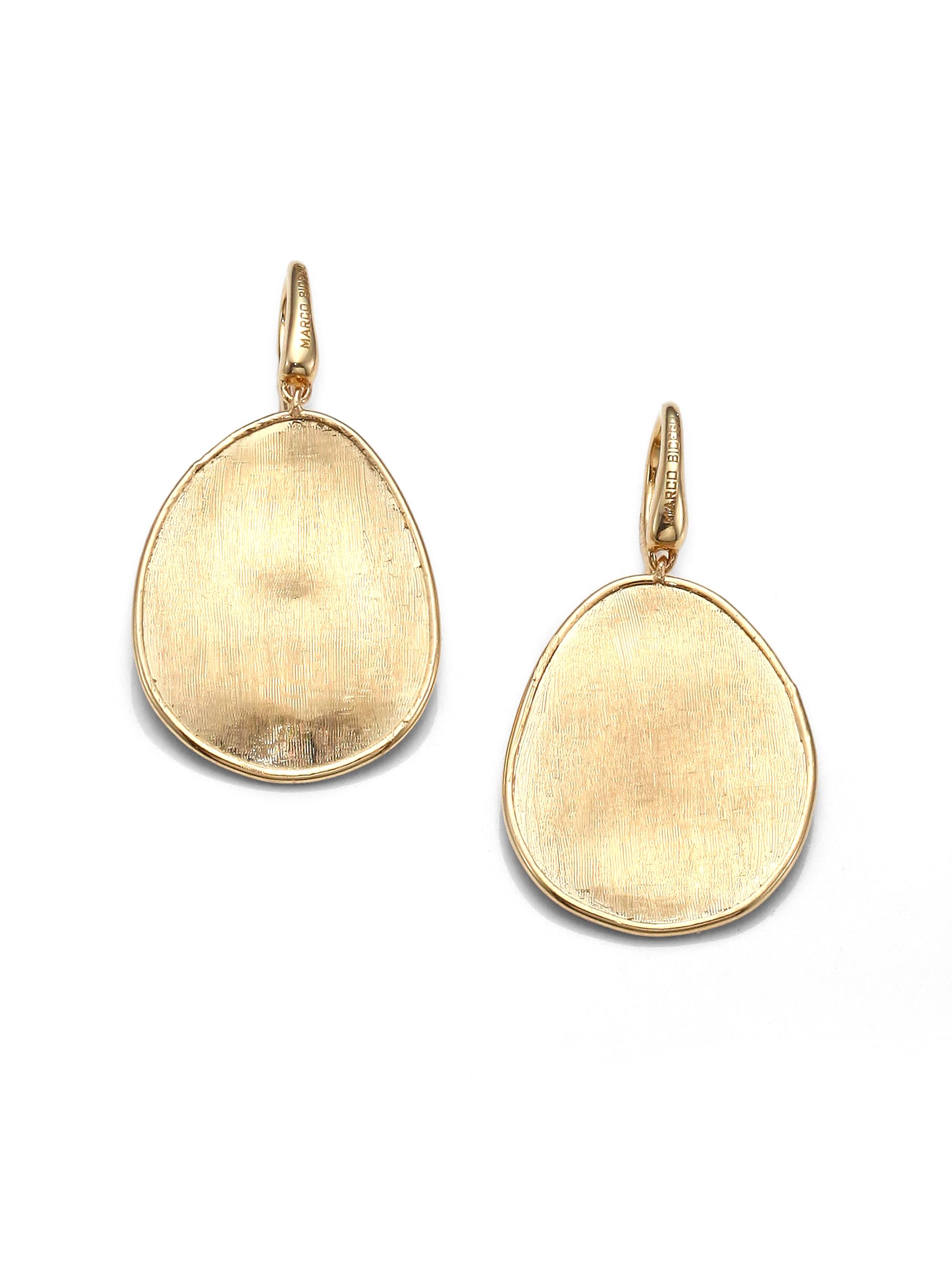 Marco Bicego Women's Lunaria 18K Yellow Gold Drop Earrings - Gold