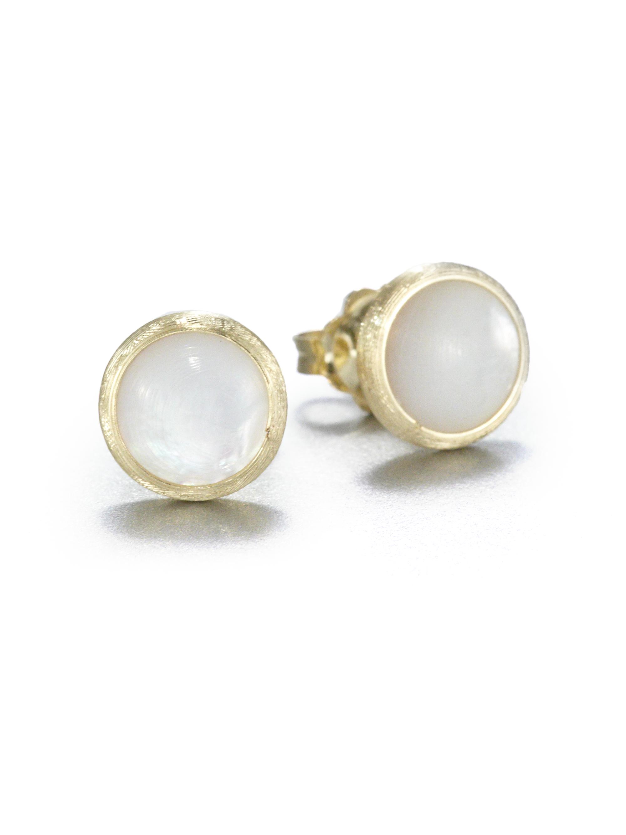 Marco Bicego Women's Jaipur Resort Mother-Of-Pearl & 18K Yellow Gold Stud Earrings - Mother Of Pearl