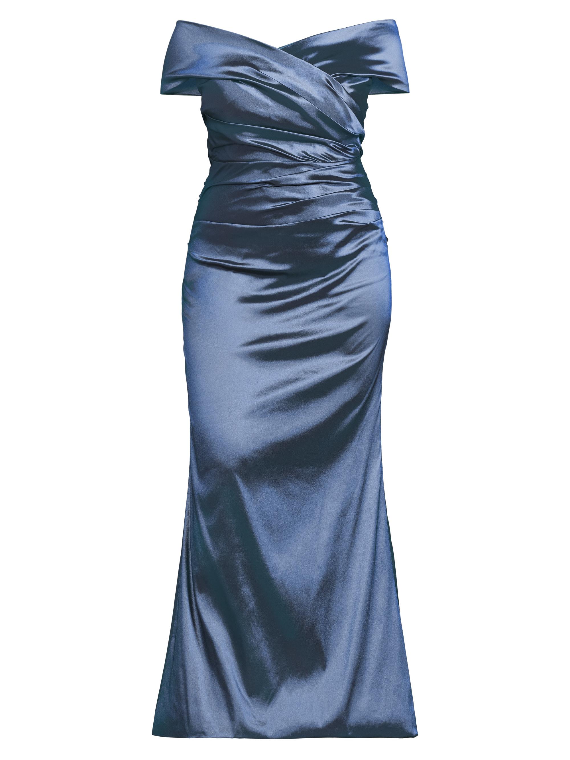 Teri Jon by Rickie Freeman Women's Taffeta Gown - Slate