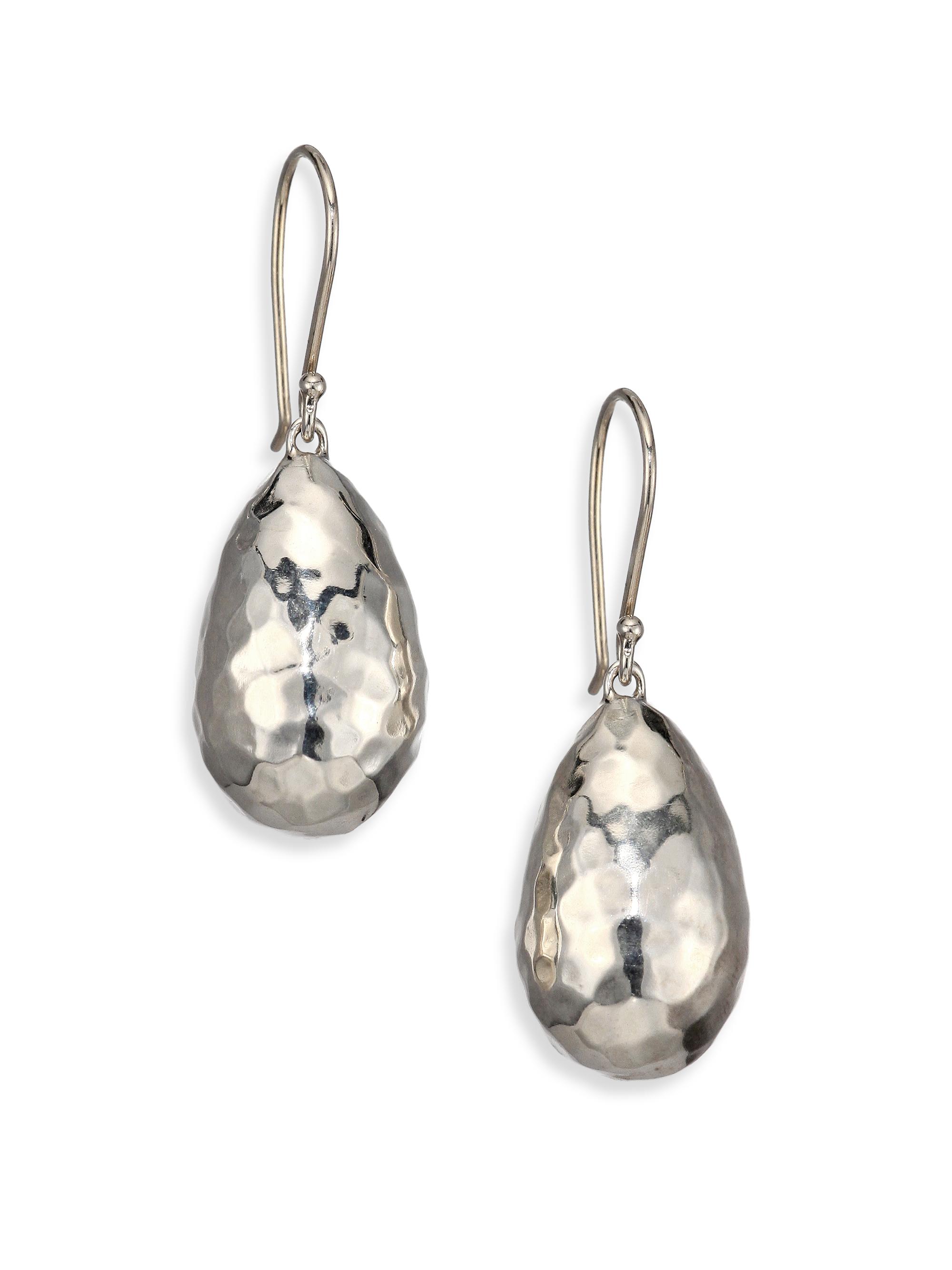 Ippolita Women's Classico  Sterling Silver Rain Drop Earrings - Silver
