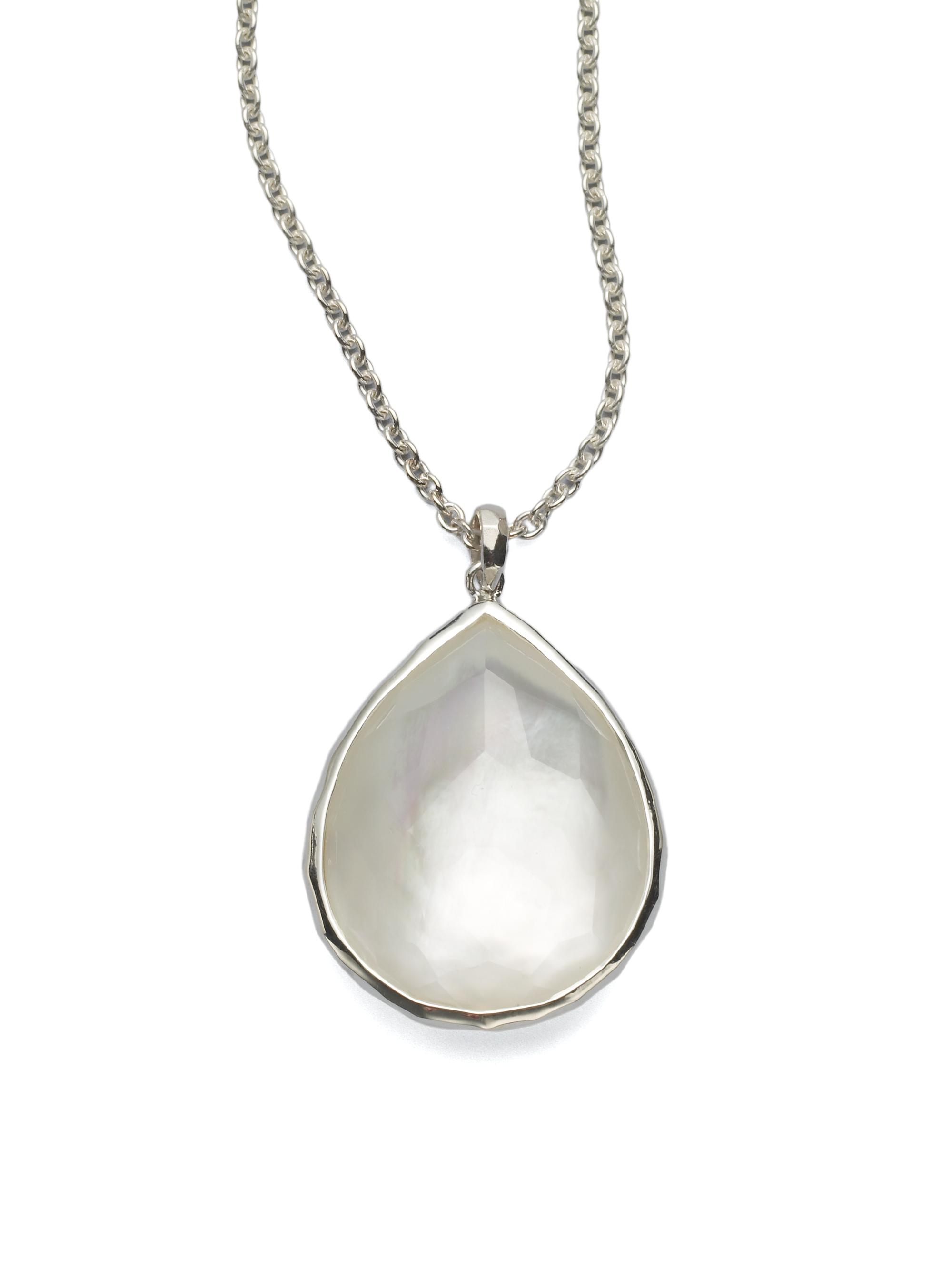 Ippolita Women's Rock Candy  Sterling Silver & Doublet Pendant Necklace - Silver
