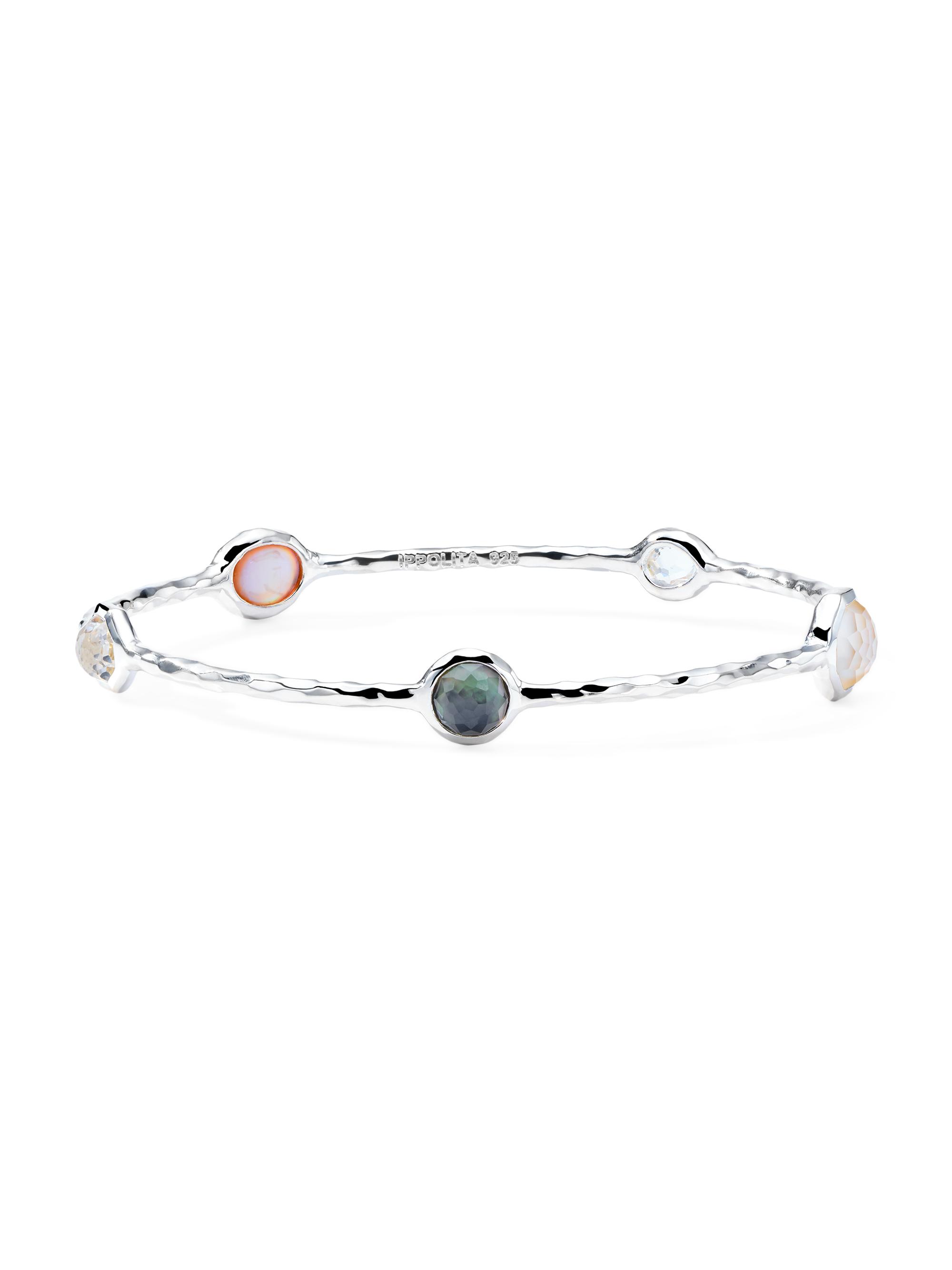 Ippolita Women's Rock Candy Sterling Silver & Gemstone Bangle - Sabbia