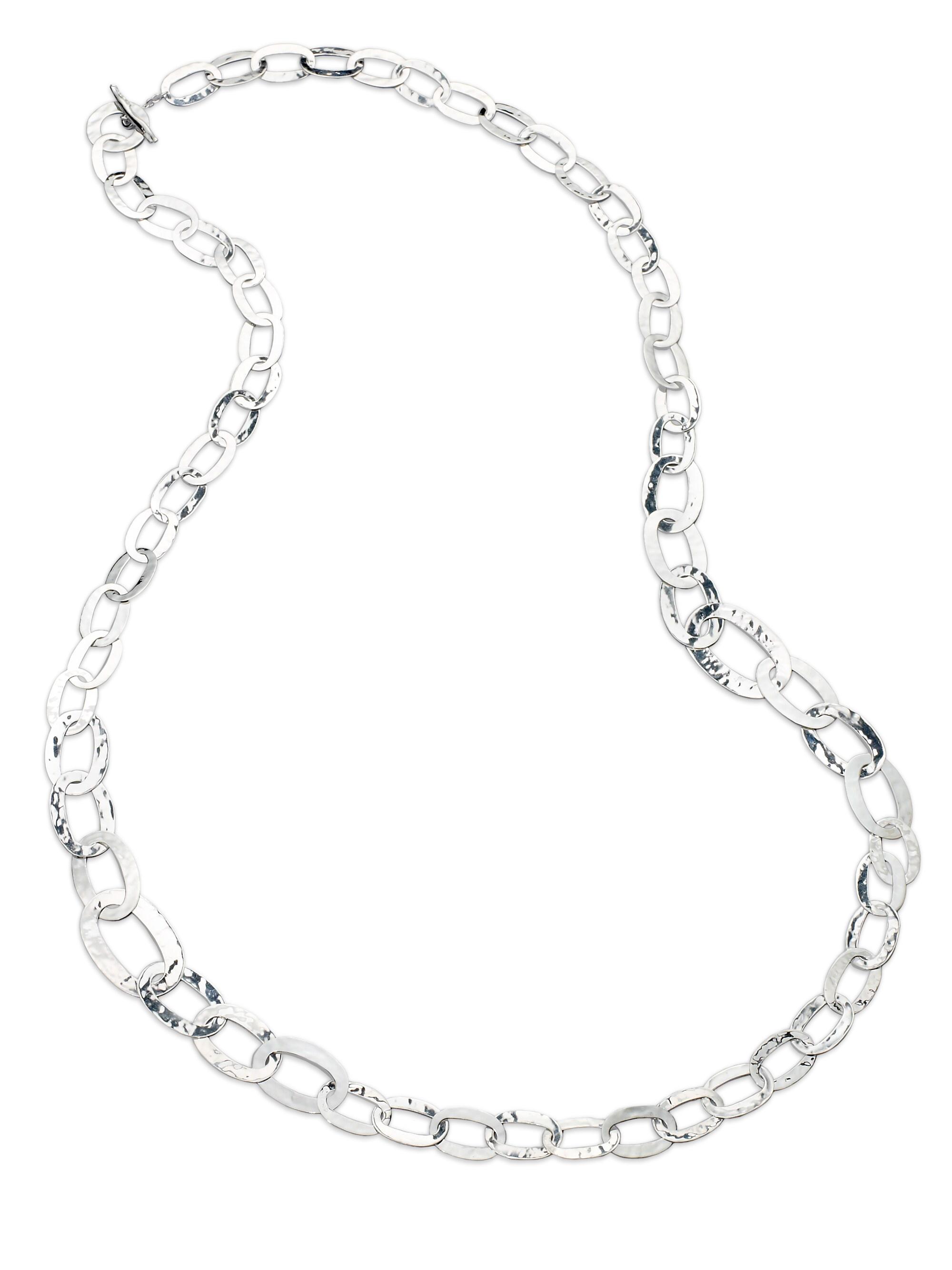 Ippolita Women's Long Sterling Silver Link Necklace - Silver