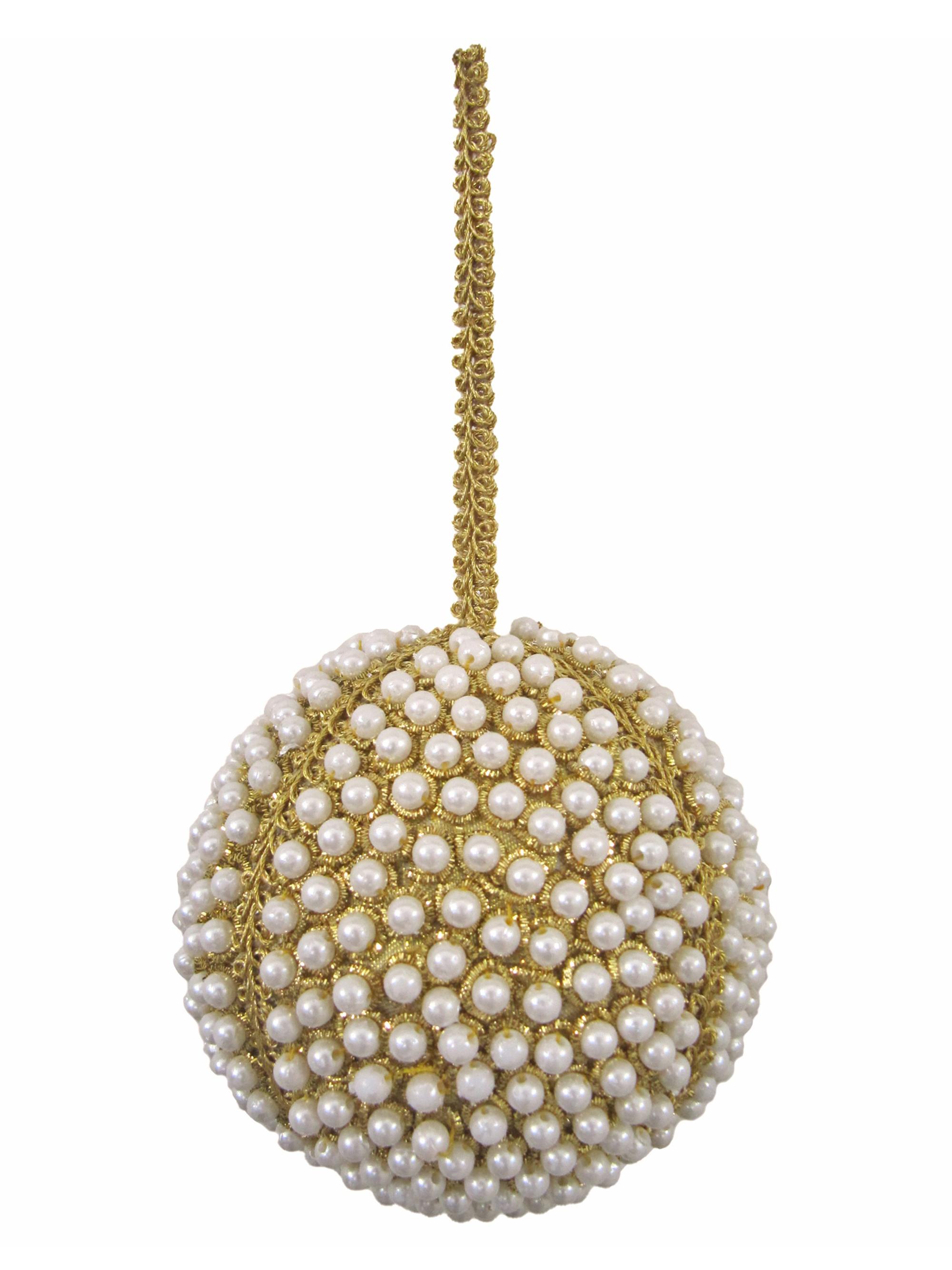 Sudha Pennathur Faux Pearl Ornament