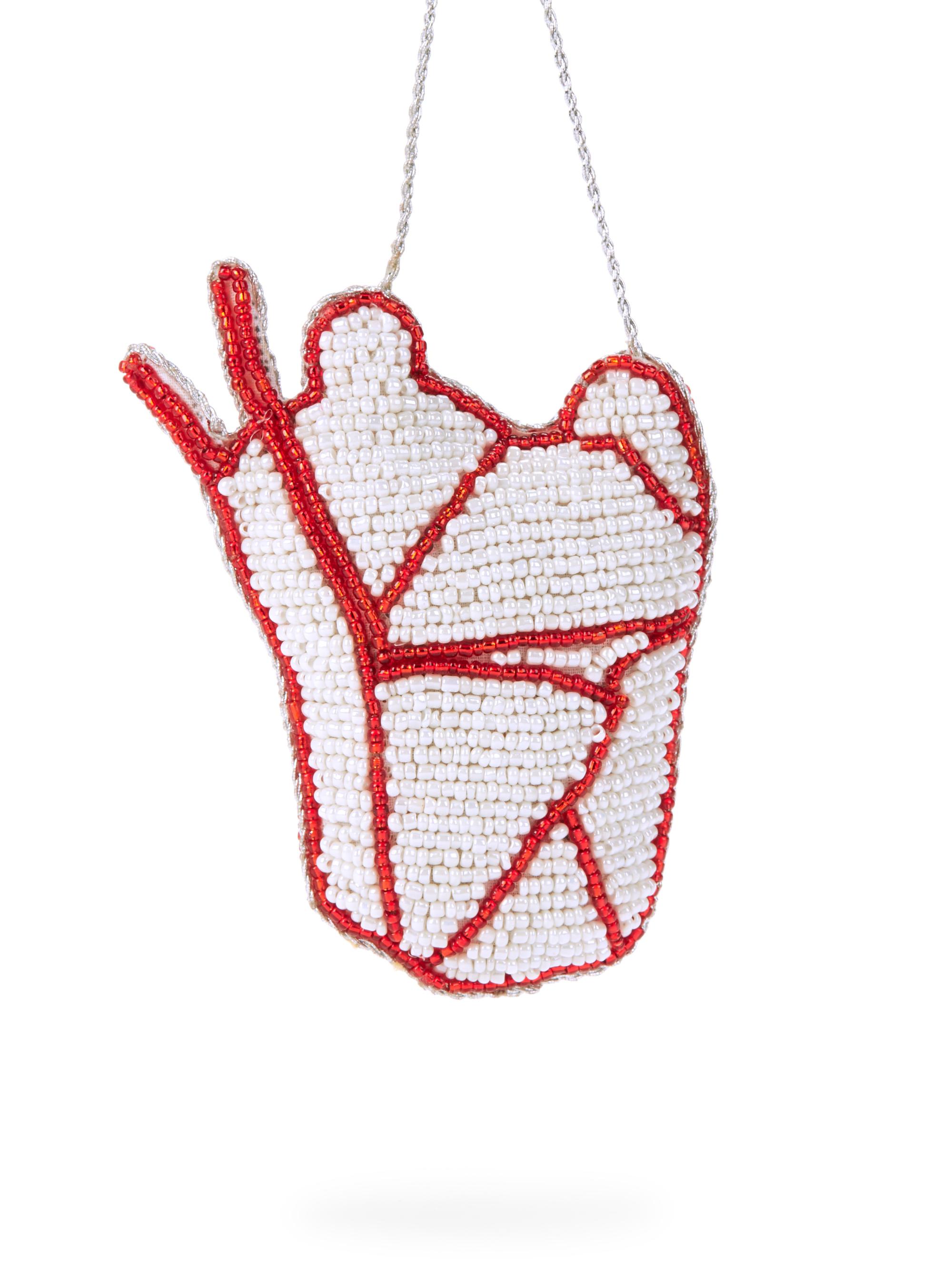 Sudha Pennathur Holiday Chinese Food Box Ornament