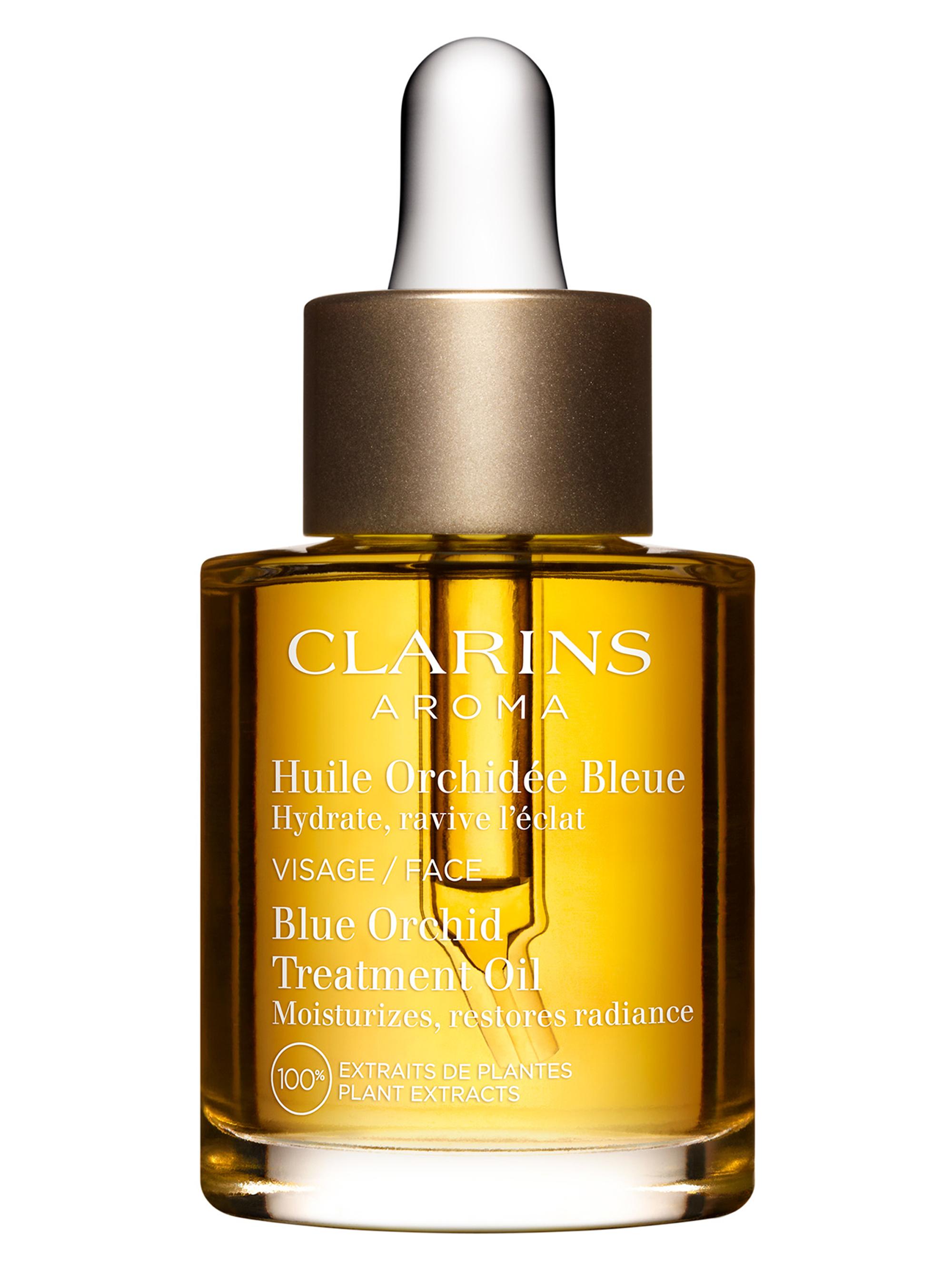 Clarins Women's Blue Orchid Radiance & Hydrating Face Treatment Oil
