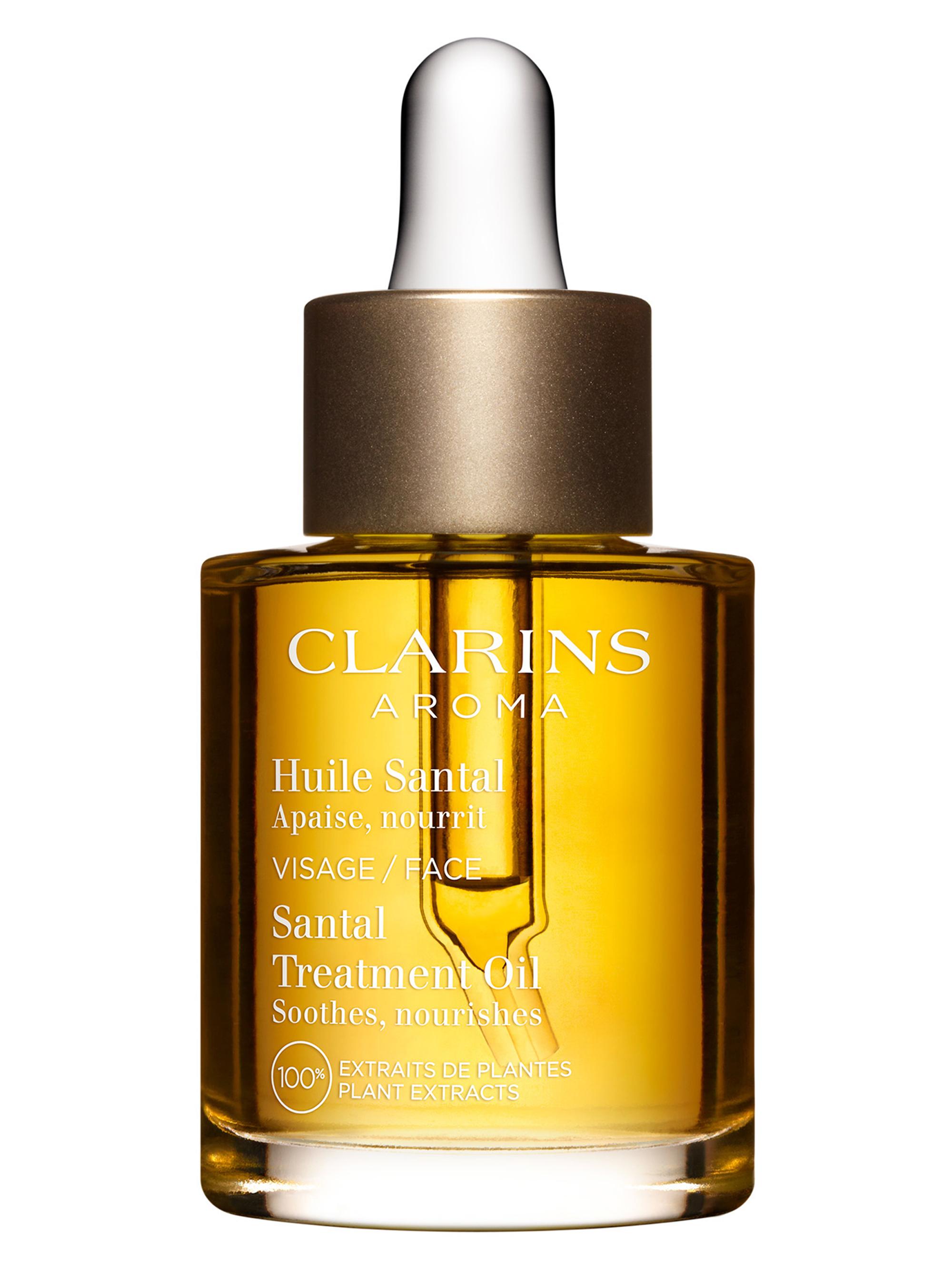 Clarins Women's Santal Soothing & Hydrating Face Treatment Oil