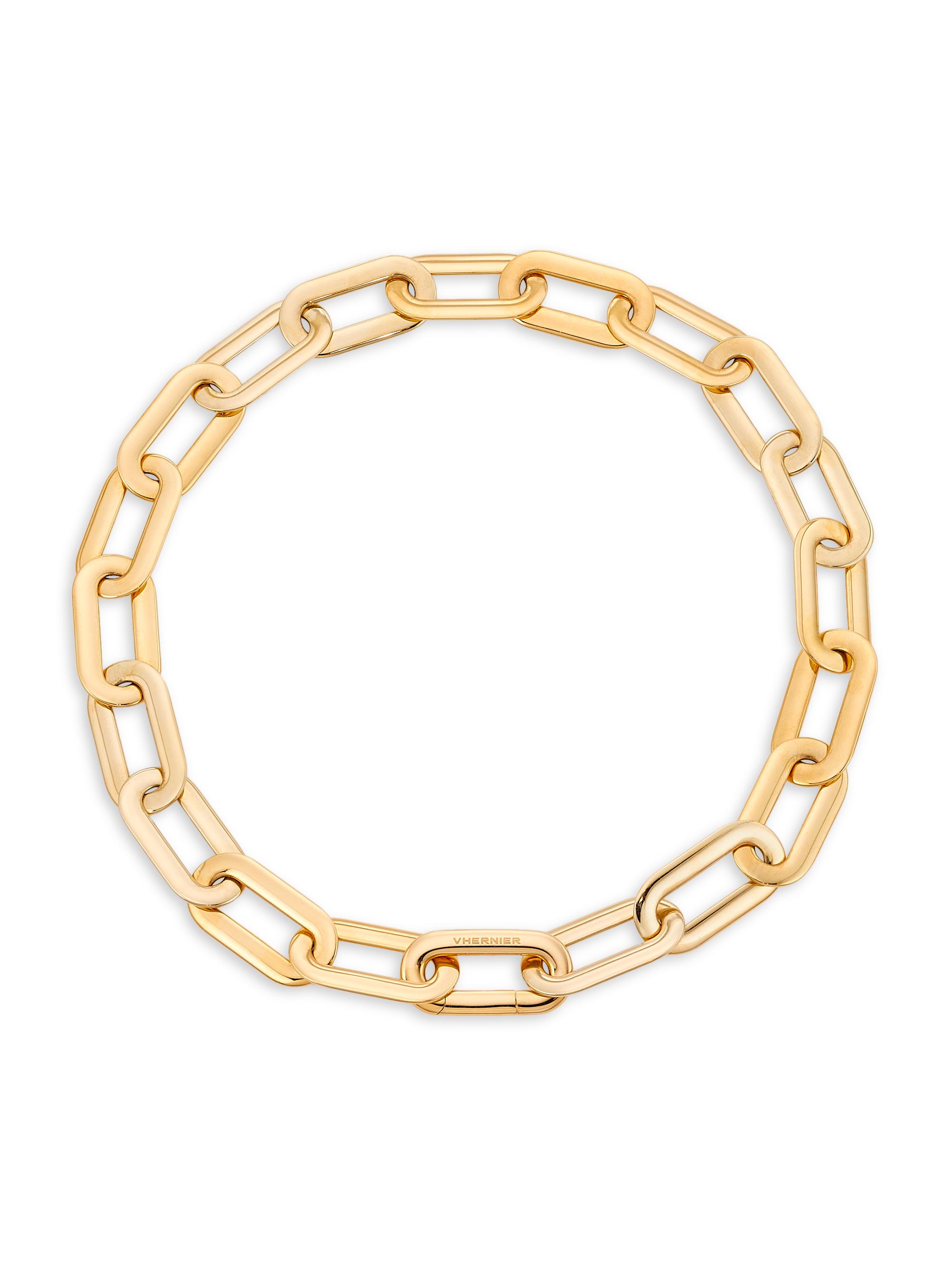 Vhernier Women's Mon Jeu 18K Rose Gold Chain Necklace - Yellow Gold