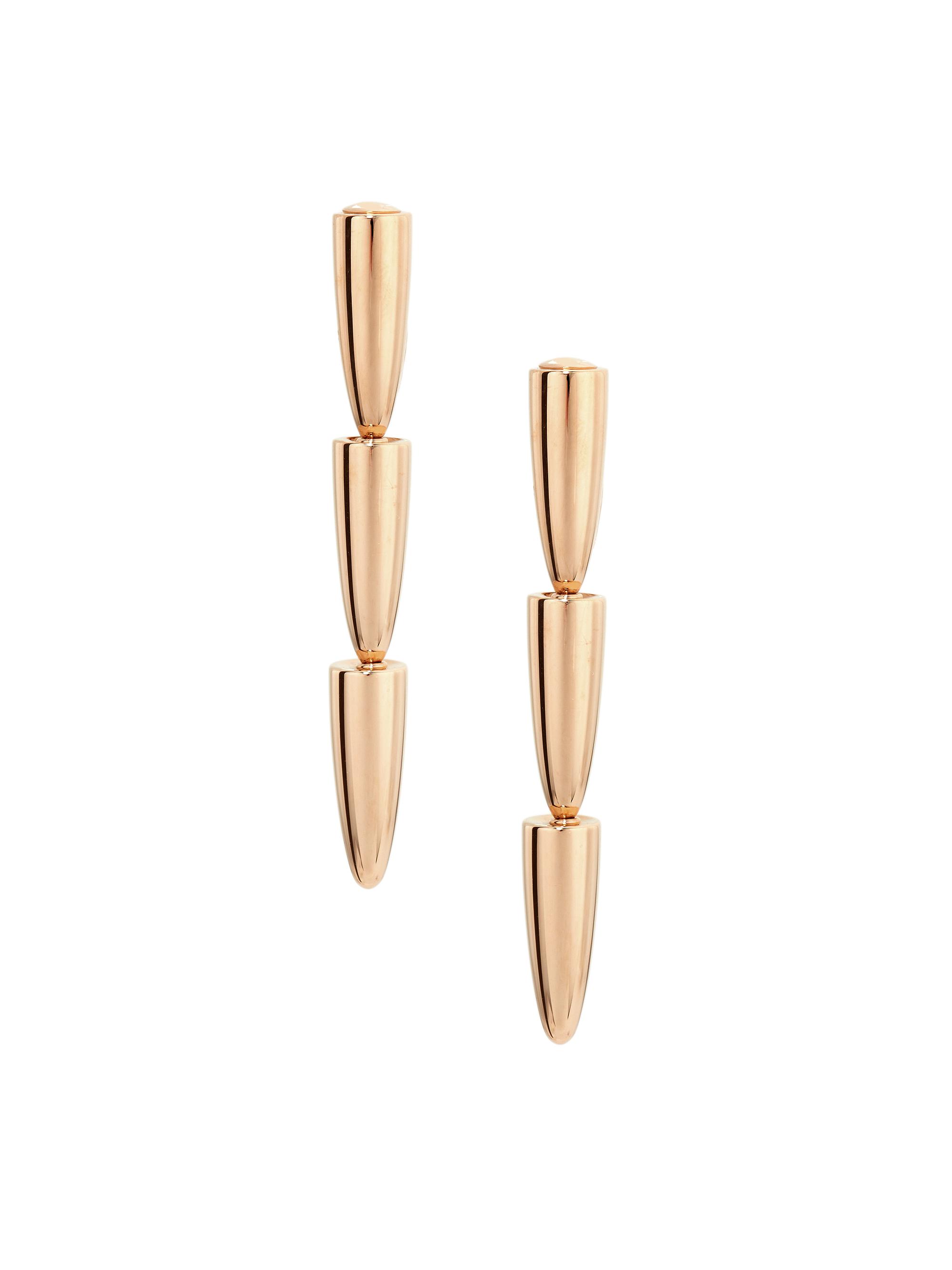Vhernier Women's Calla 18K Rose Gold Clip-On Drop Earrings - Rose Gold
