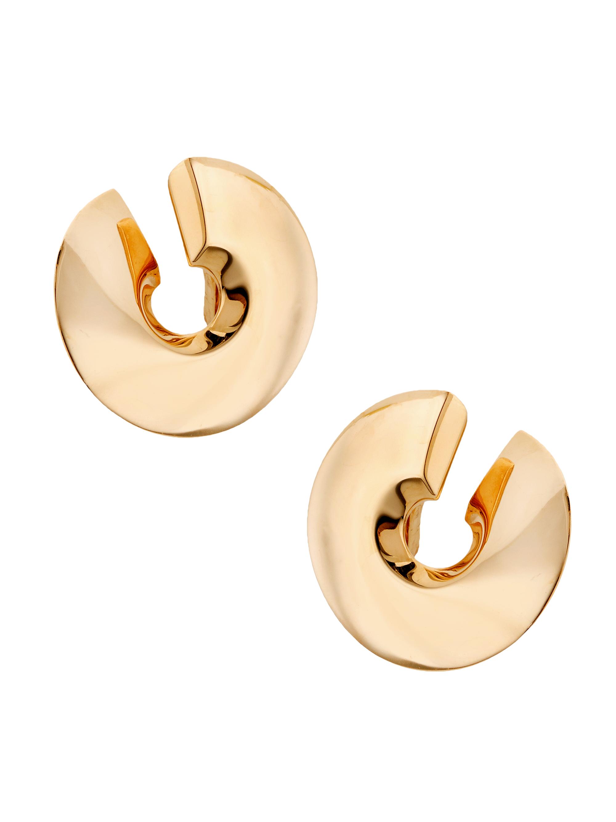 Vhernier Women's Verso 18K Rose Gold Clip-On Earrings - Rose Gold - Women's Jewelry And Watches