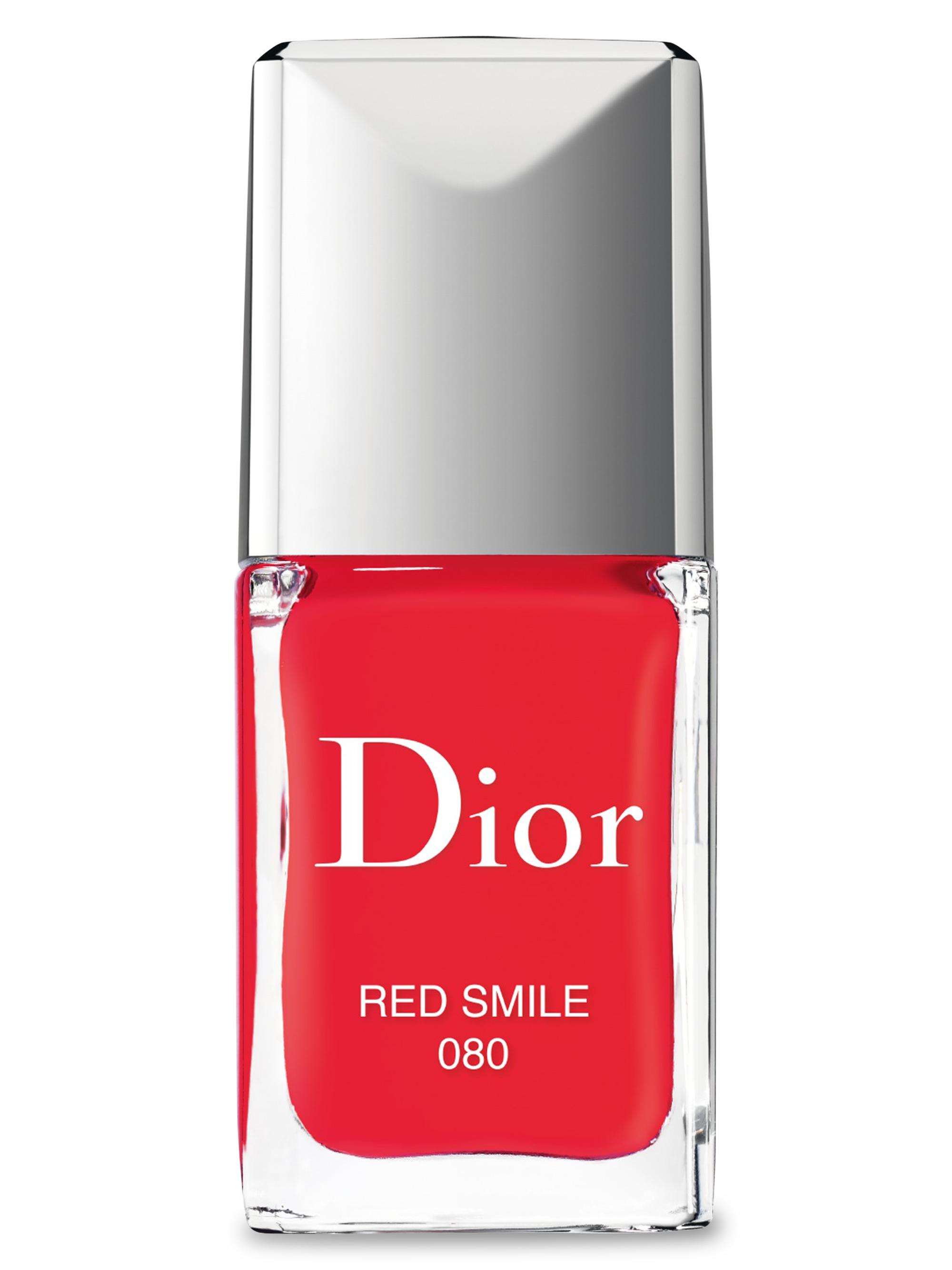 DIOR Women's Dior Vernis Gel Shine & Long Wear Nail Lacquer - 080 Red Smile