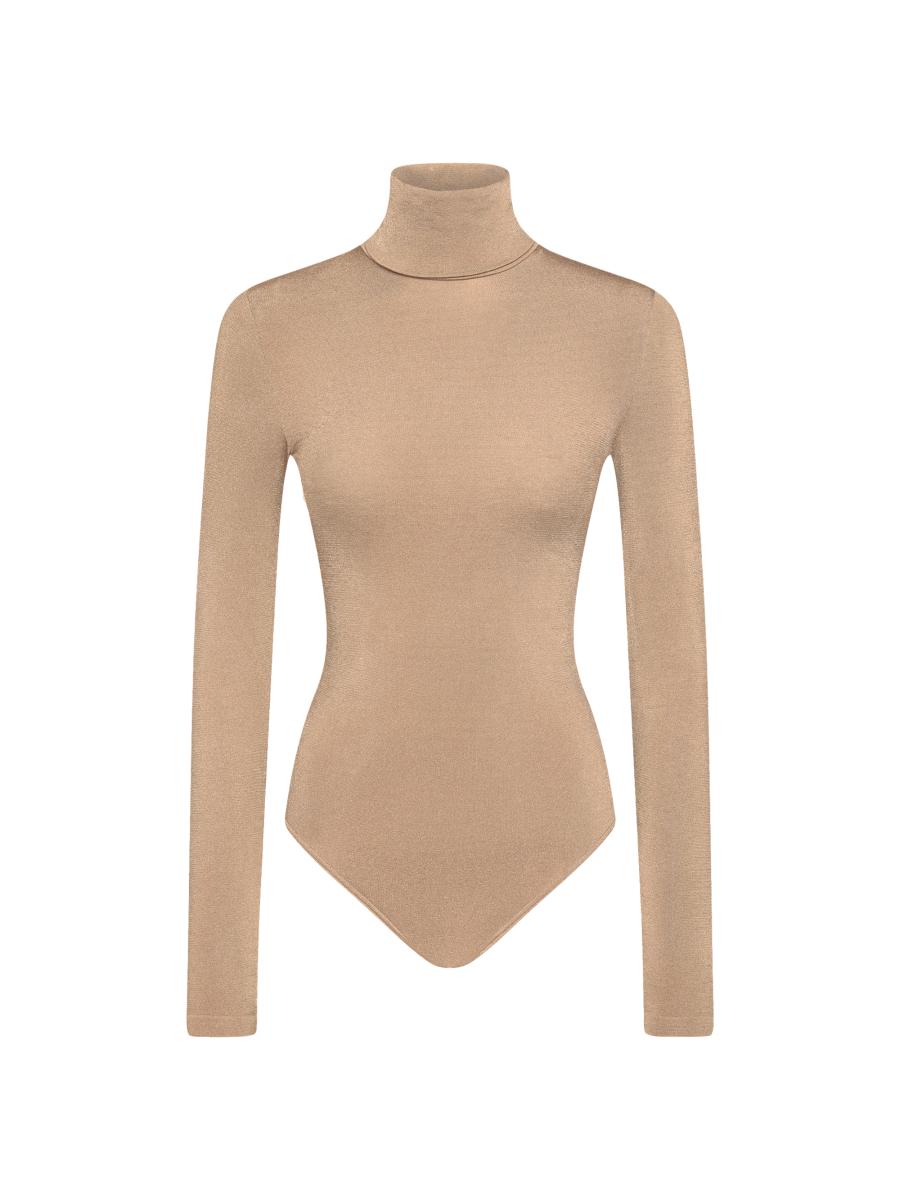 LACE KNIT HIGH NECK BODYSUIT – FETICO Official Online Shop