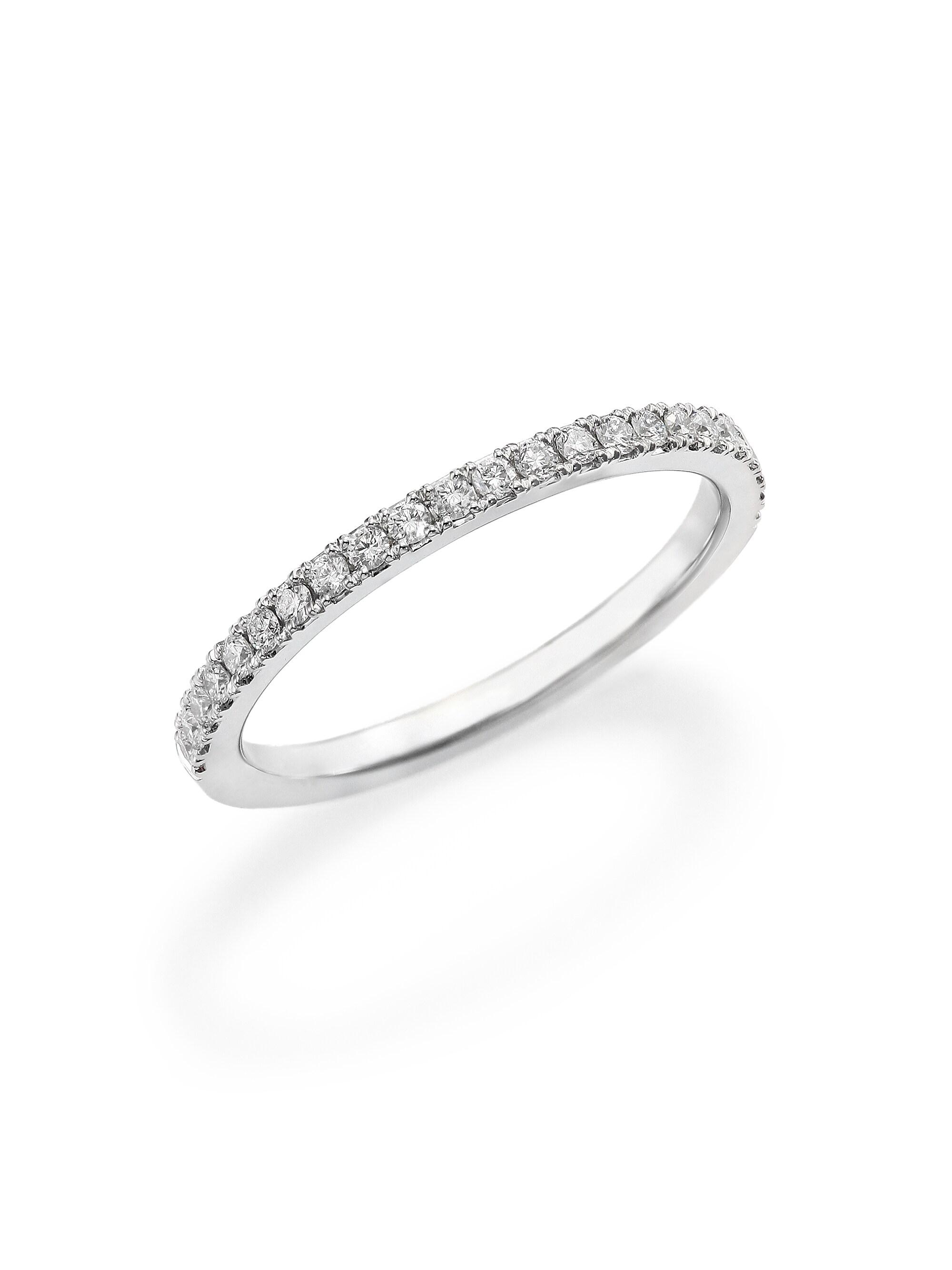 De Beers Platinum DB Classic Full Eternity diamond 3.5mm band