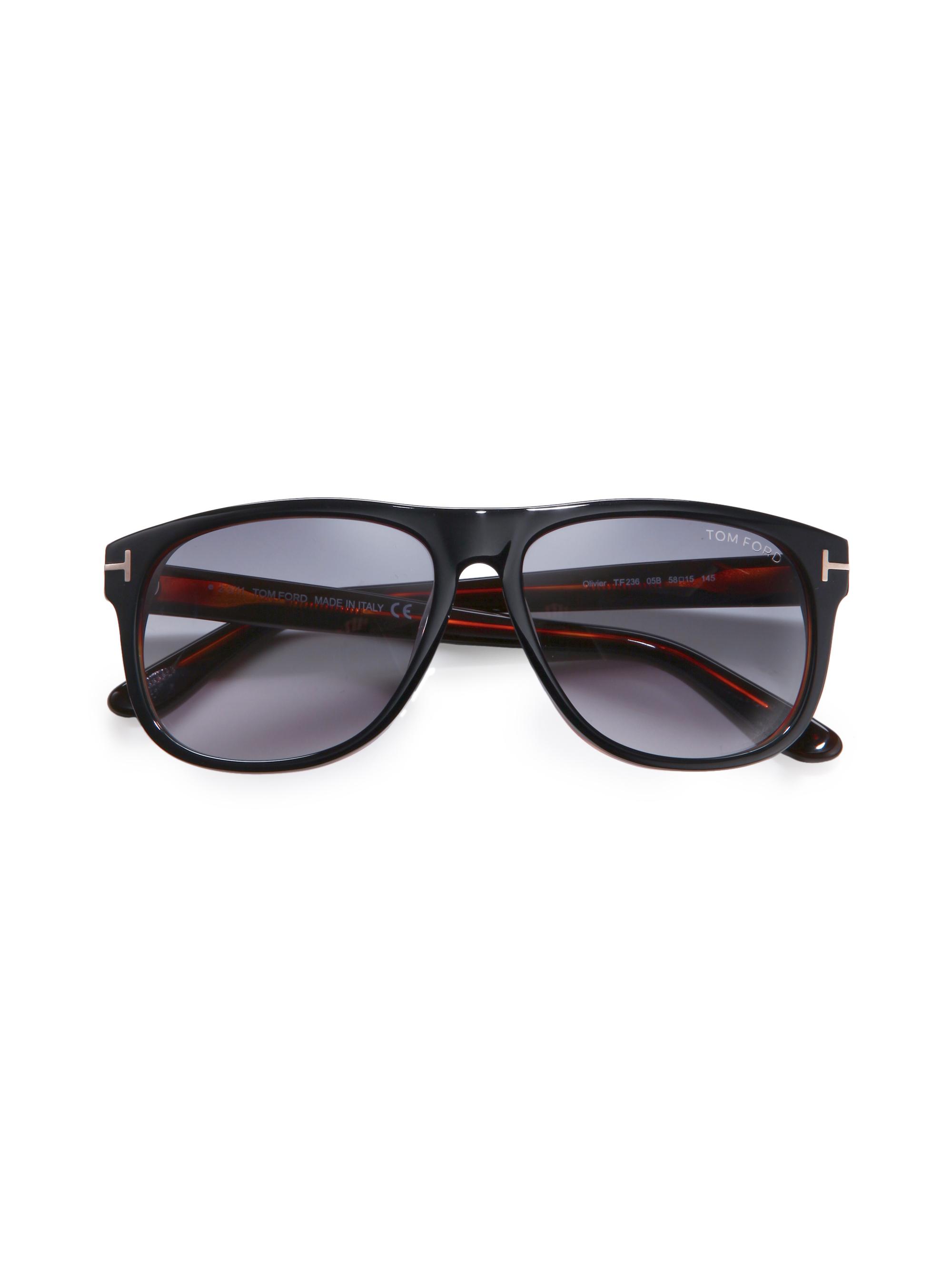 TOM FORD Olivier Acetate Sunglasses | Saks Fifth Avenue
