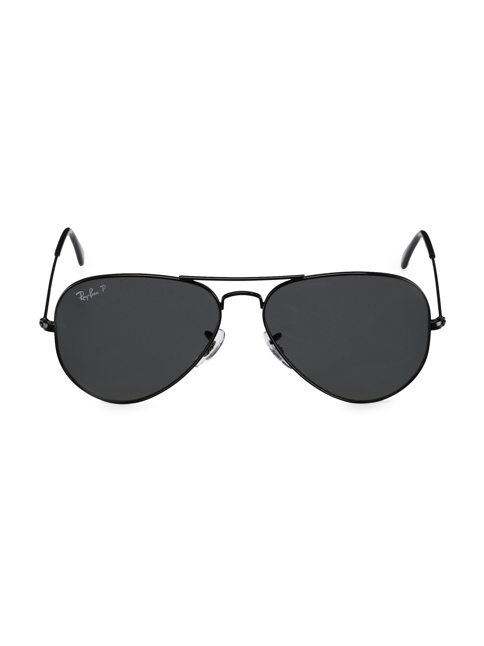 Ray-Ban Men's RB3025 58MM Aviator Sunglasses - Black