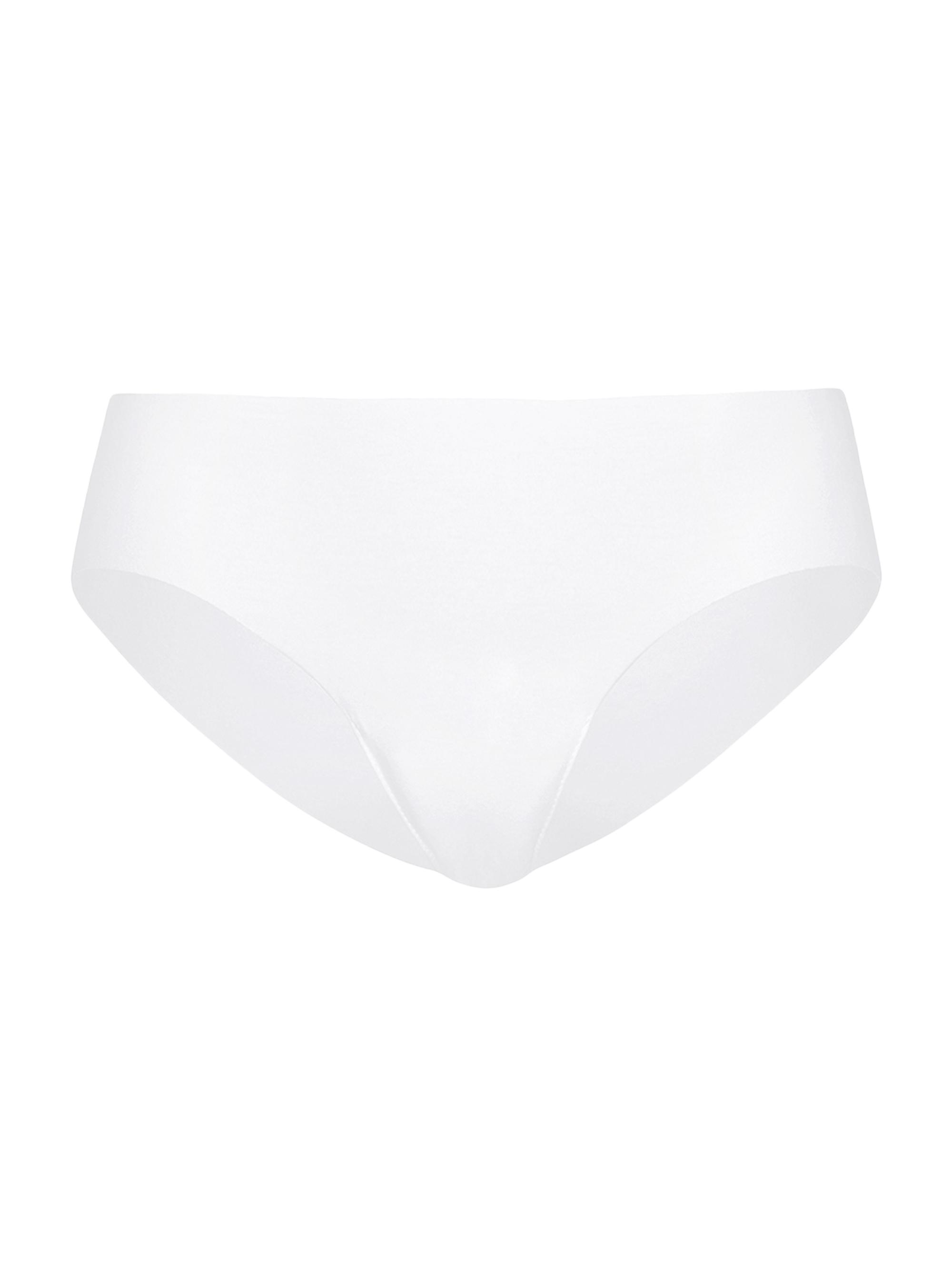 Commando Women's Stretch Cotton Bikini Briefs - White