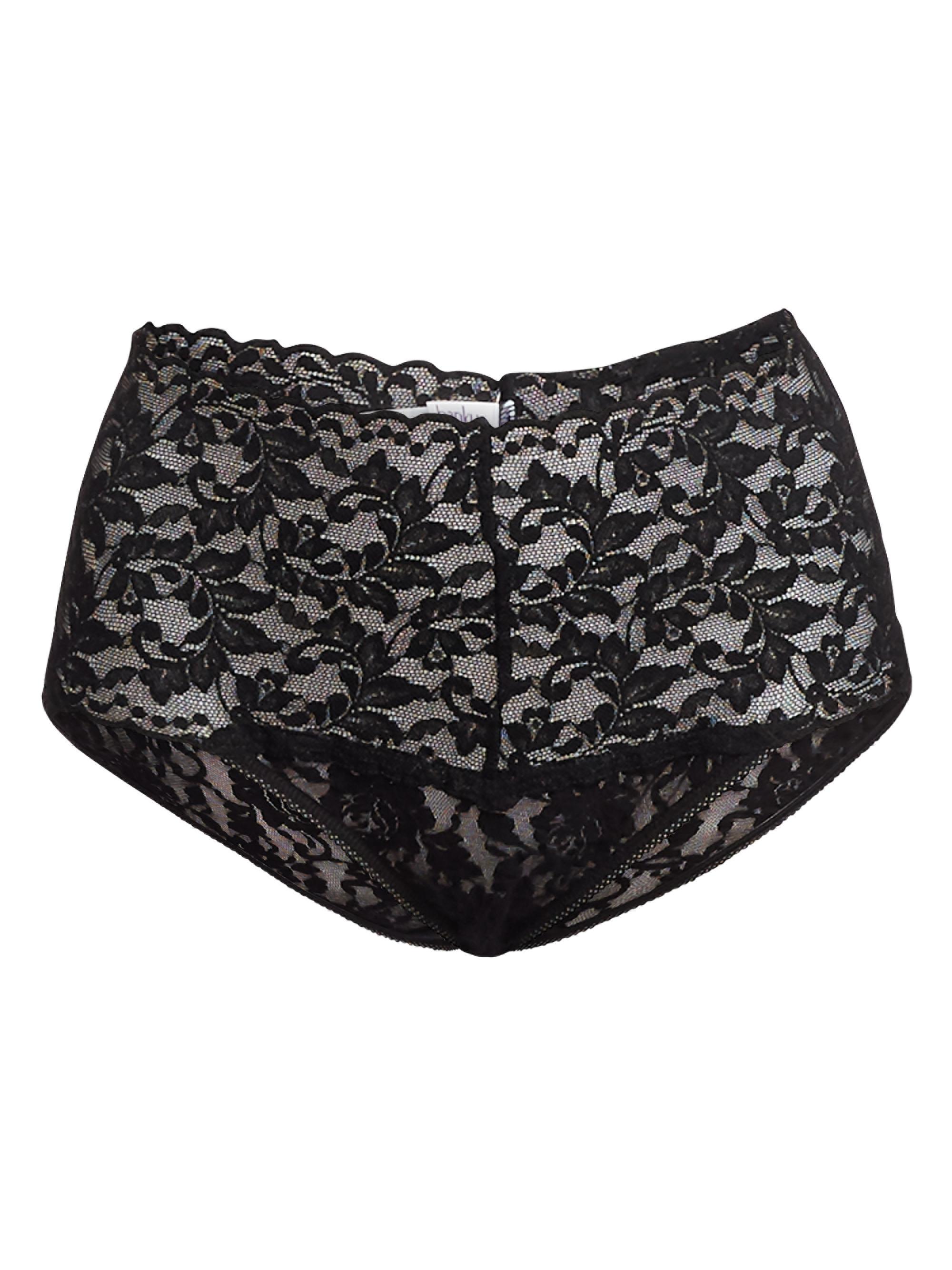 Hanky Panky Women's Retro Lace Briefs - Black