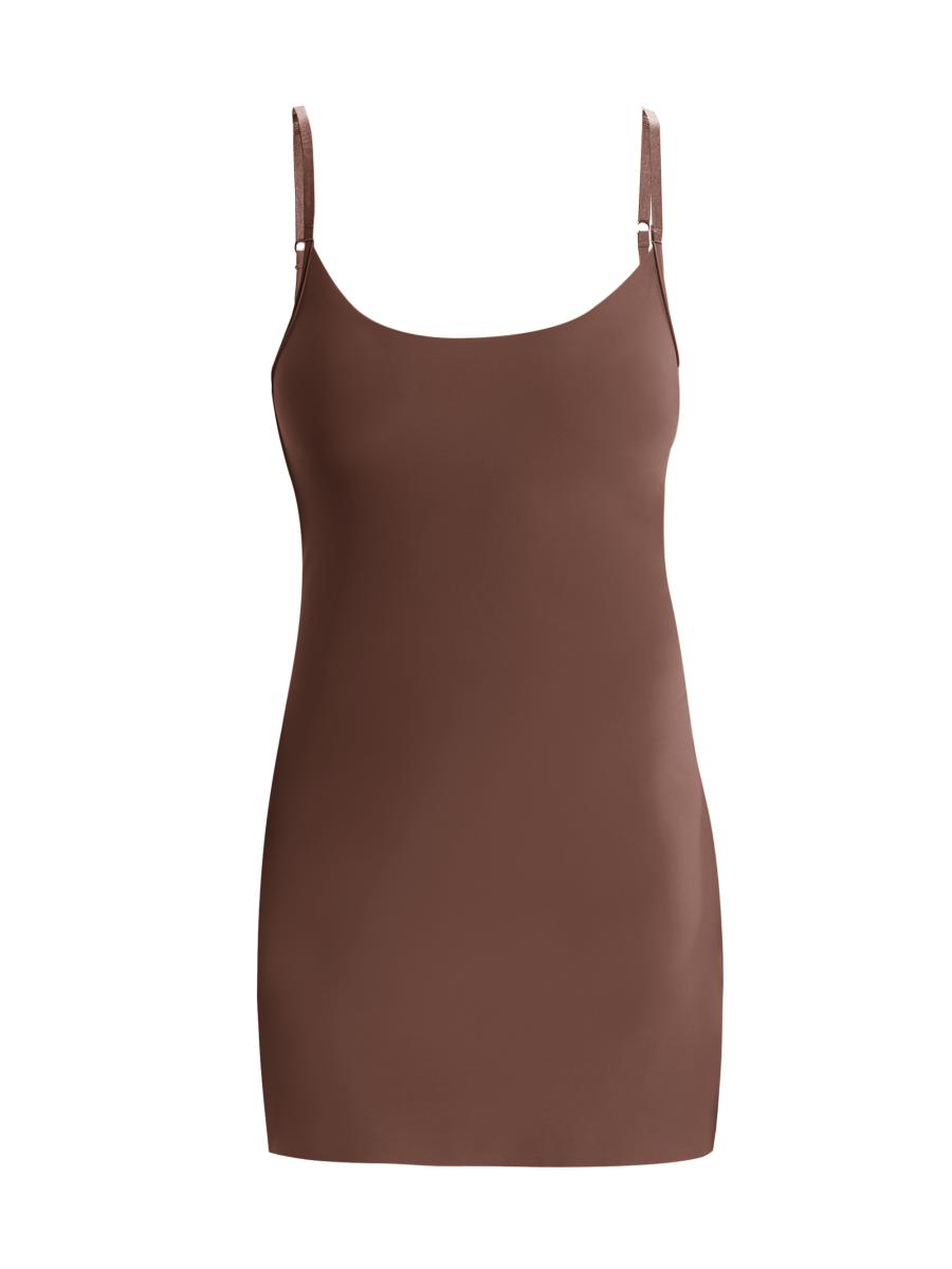Commando Women's Classic Mini Cami Slip In Brown