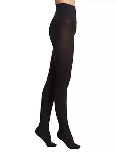 Memoi Side Cable-Knit Sweater Tights on SALE, Saks OFF 5TH