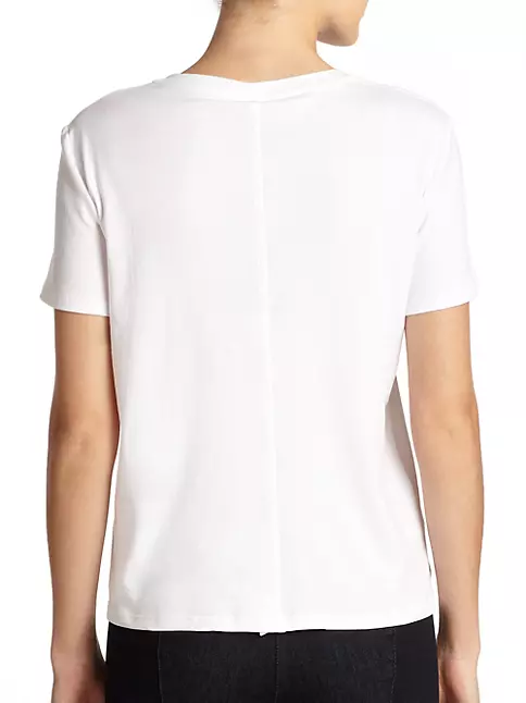 Shop The Row Wesler Cotton T-Shirt | Saks Fifth Avenue