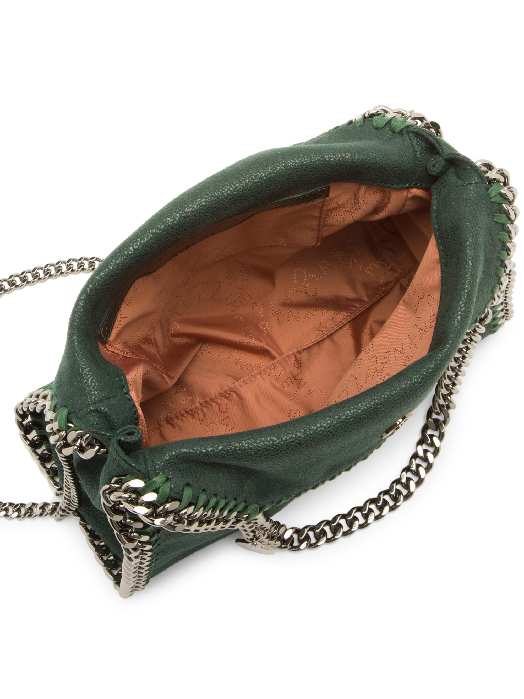 Falabella Mini faux feather shoulder bag