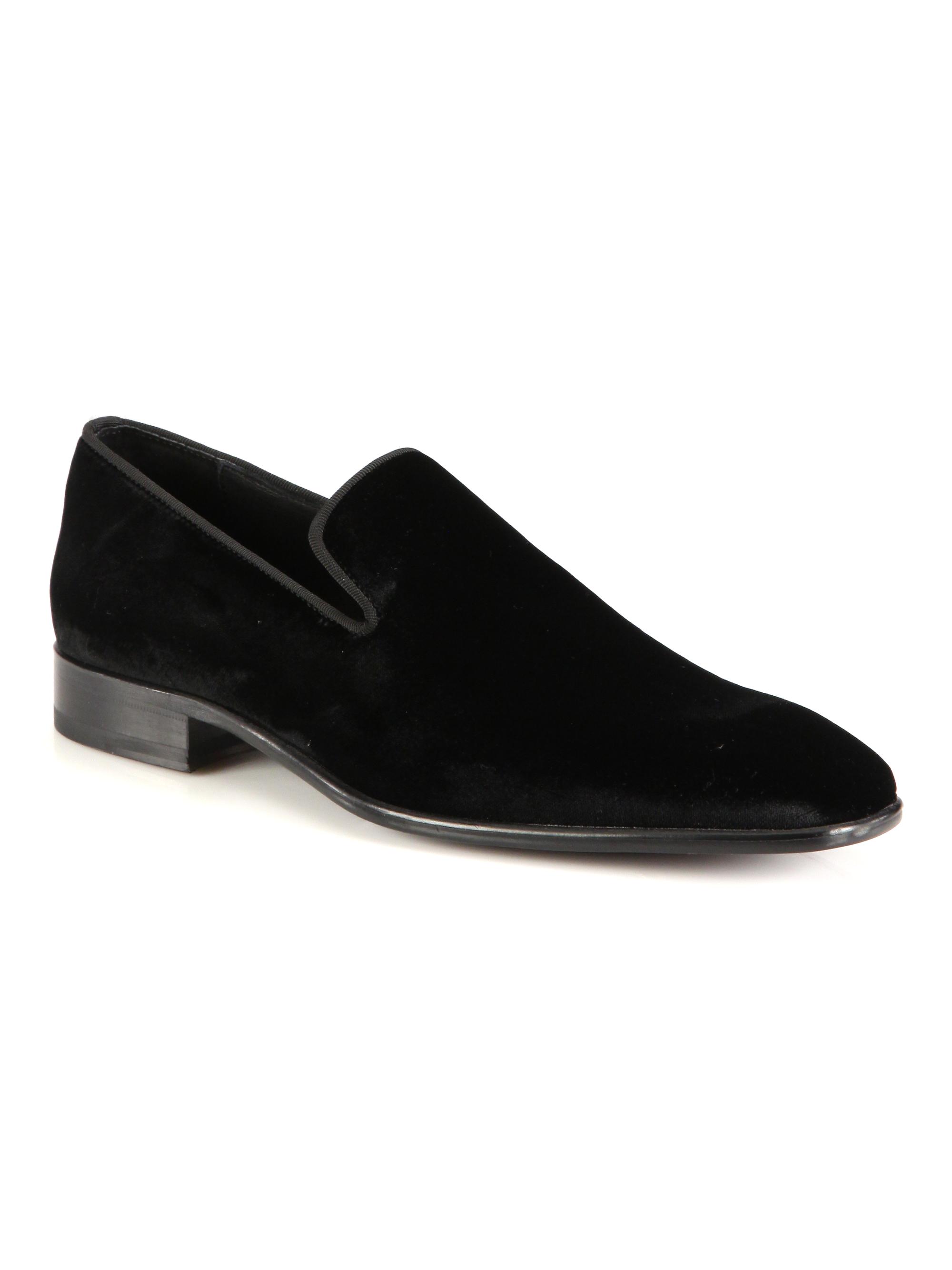 Saks Fifth Avenue COLLECTION Velvet Loafers