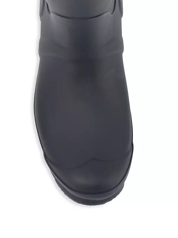 Michael Kors Tall Knee High Shiny Black Rain Boots Women’s Size 8
