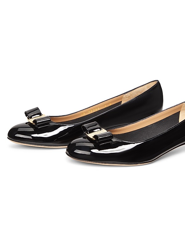 Shop FERRAGAMO Vara Patent Leather Pumps | Saks Fifth Avenue Shop FERRAGAMO Vara Patent Leather Pumps | Saks Fifth Avenue