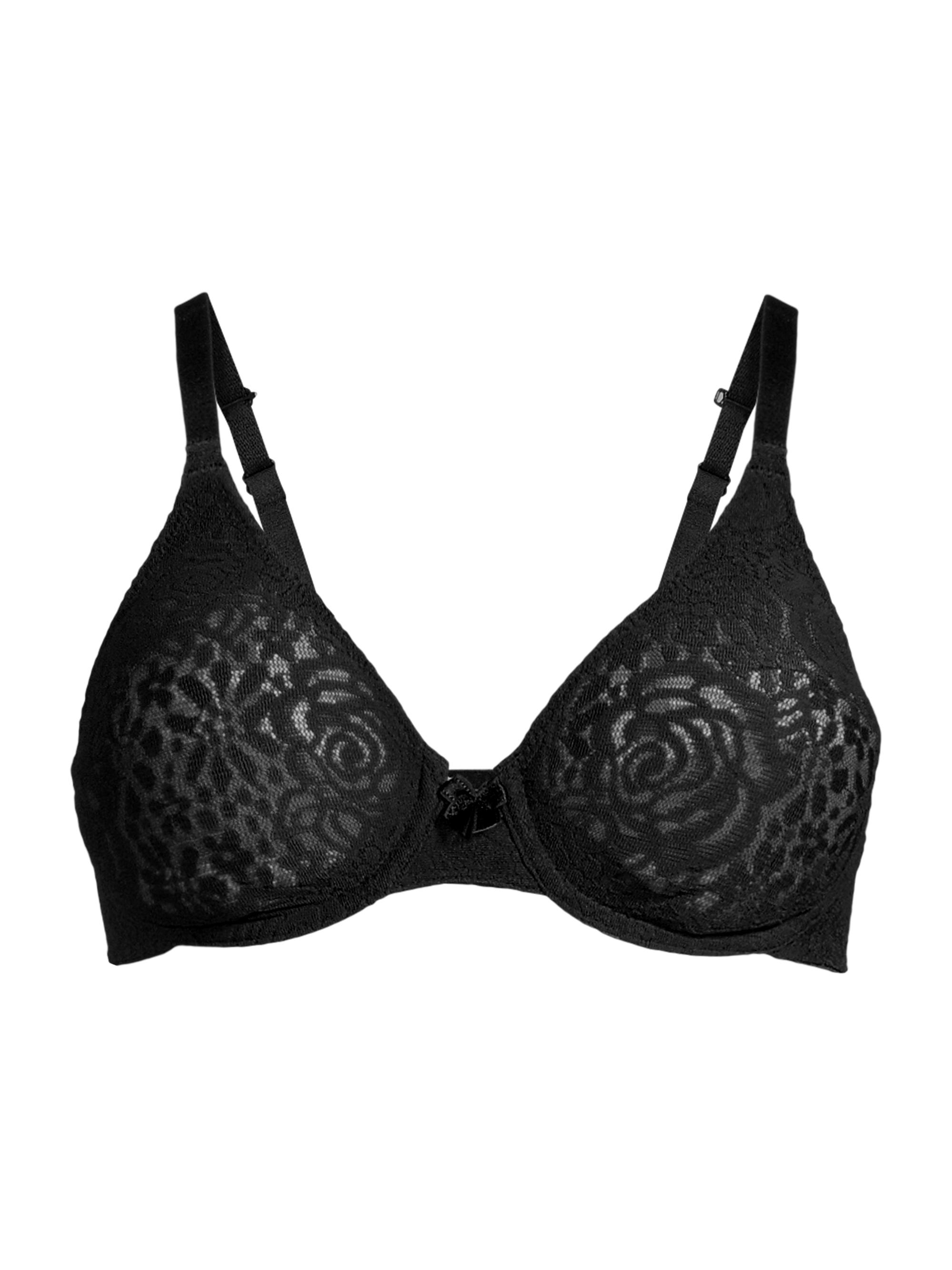 Wacoal Women's Halo Lace Underwire Bra - Black