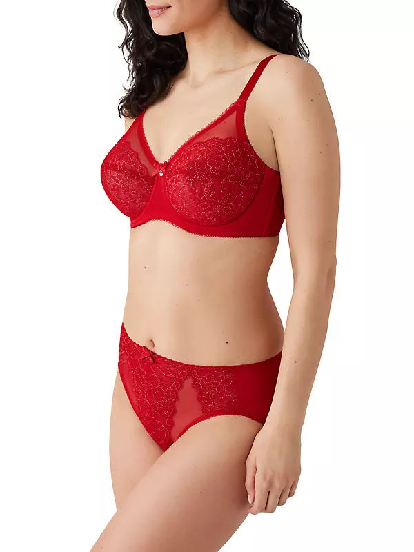 Buy Wacoal Retro Chic Full Coverage Underwire Bra 855186, Up To H Cup