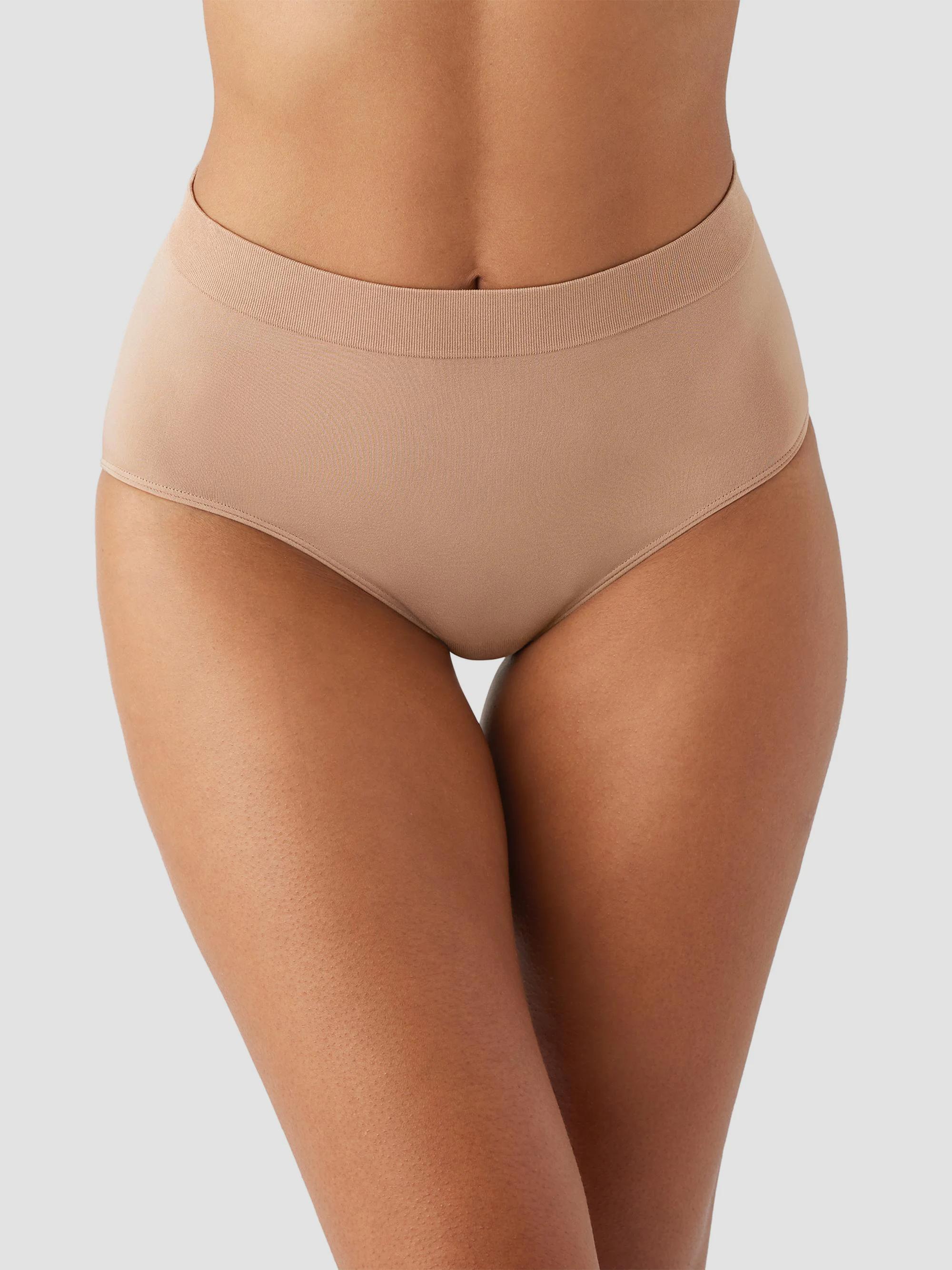 Wacoal Women's B-Smooth Brief - Praline - Size XL