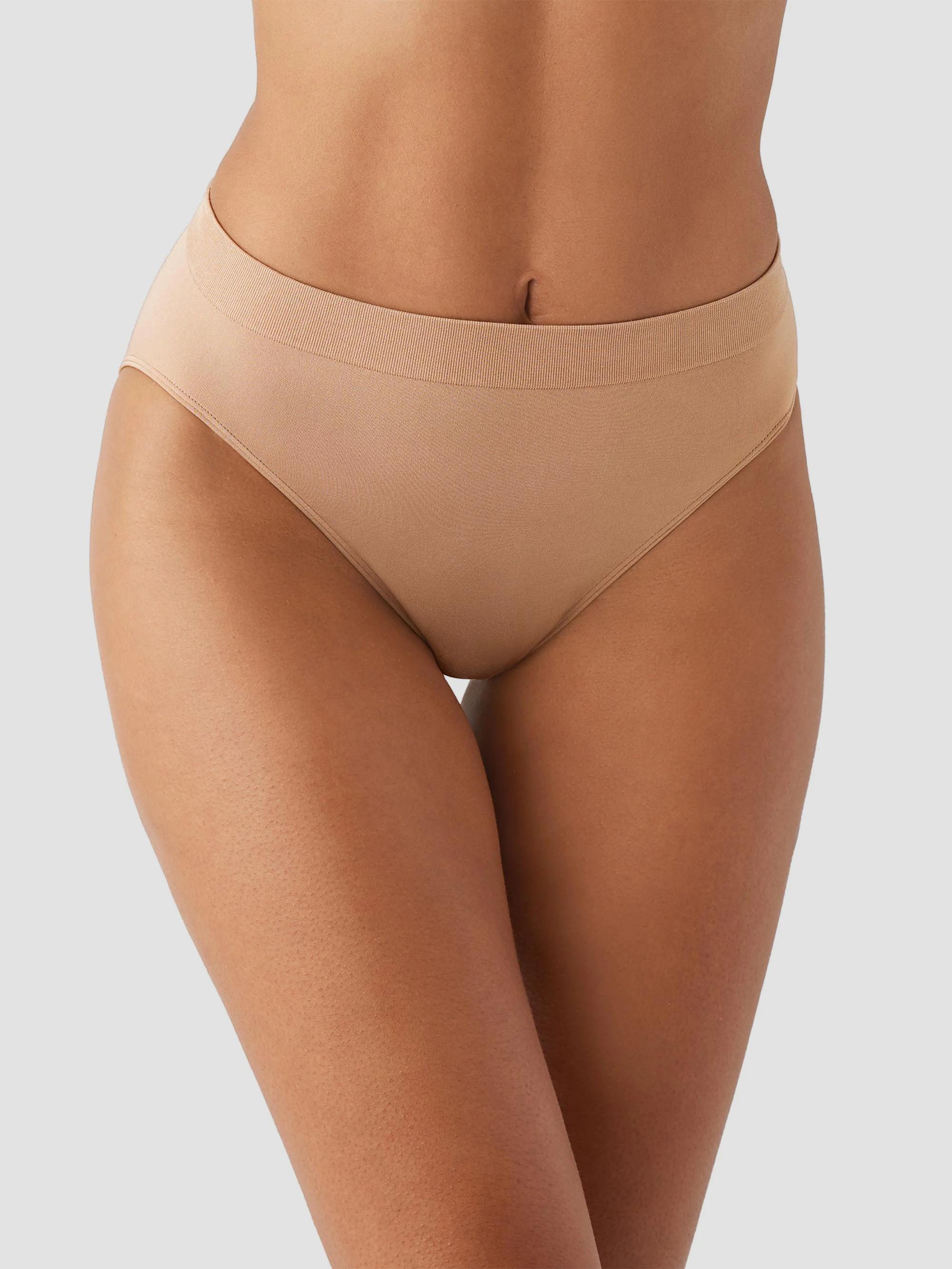 Wacoal Women's B-Smooth Hi-Cut Brief - Praline - Size XL