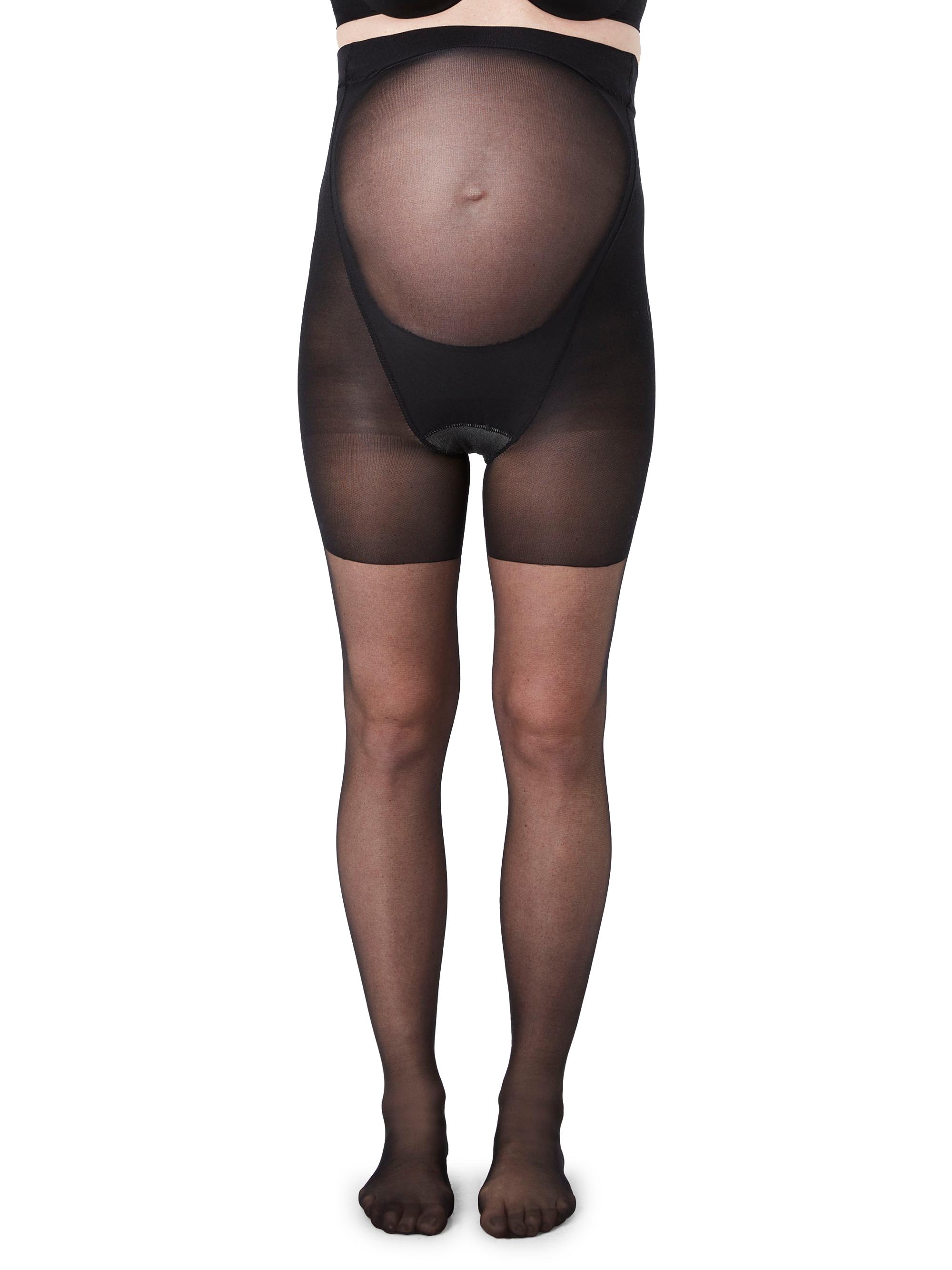 Spanx Women's Mama Maternity Full-Length Pantyhose - Black