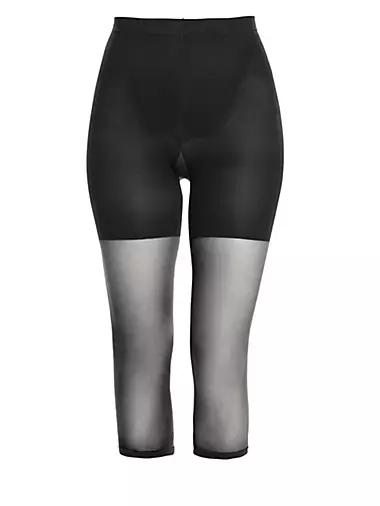 Spanx Black Original High-Waisted Footless Pantyhose