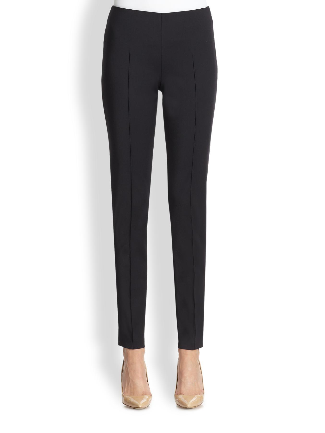 blue dress for baby girl Donna Black High Waist Dress Pants main image 0
