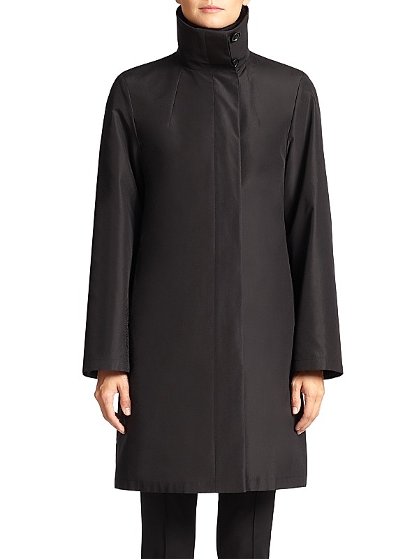 Shop Akris O'Neil Double-Layer Coat | Saks Fifth Avenue Shop Akris O'Neil Double-Layer Coat | Saks Fifth Avenue