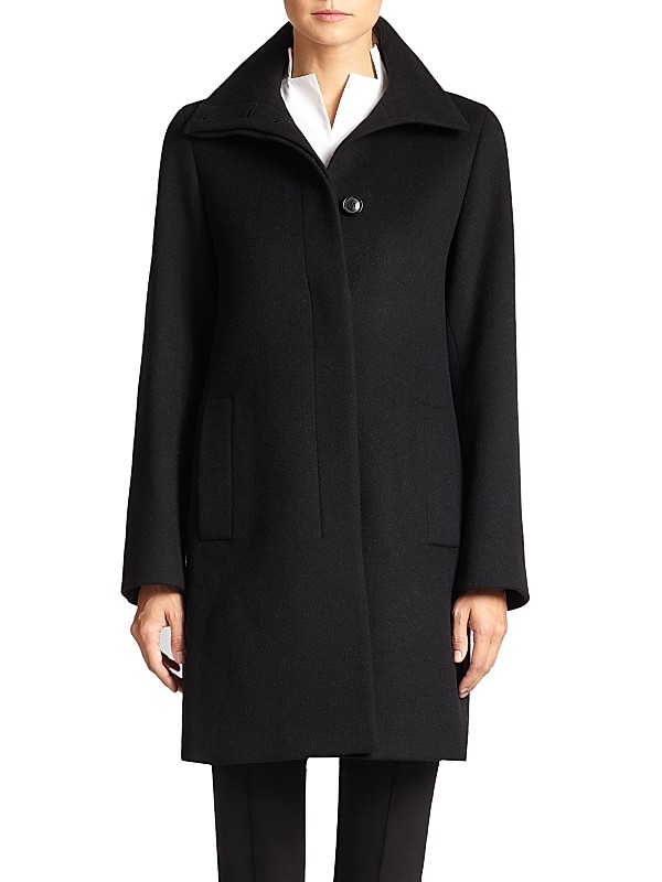 Shop Akris O'Neil Double-Layer Coat | Saks Fifth Avenue Shop Akris O'Neil Double-Layer Coat | Saks Fifth Avenue
