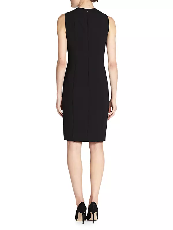 Architecture Collection Double-Face Wool Dress