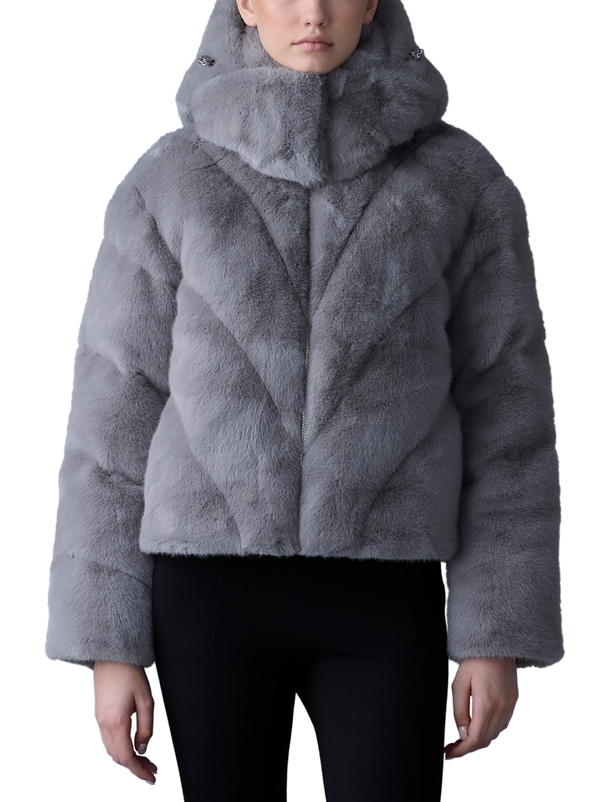 【超美品】HYKE FAUX FUR REVERSIBLE JACKET S Mackage Anik Brushed Faux-Fur Down Jacket | Saks Fifth Avenue